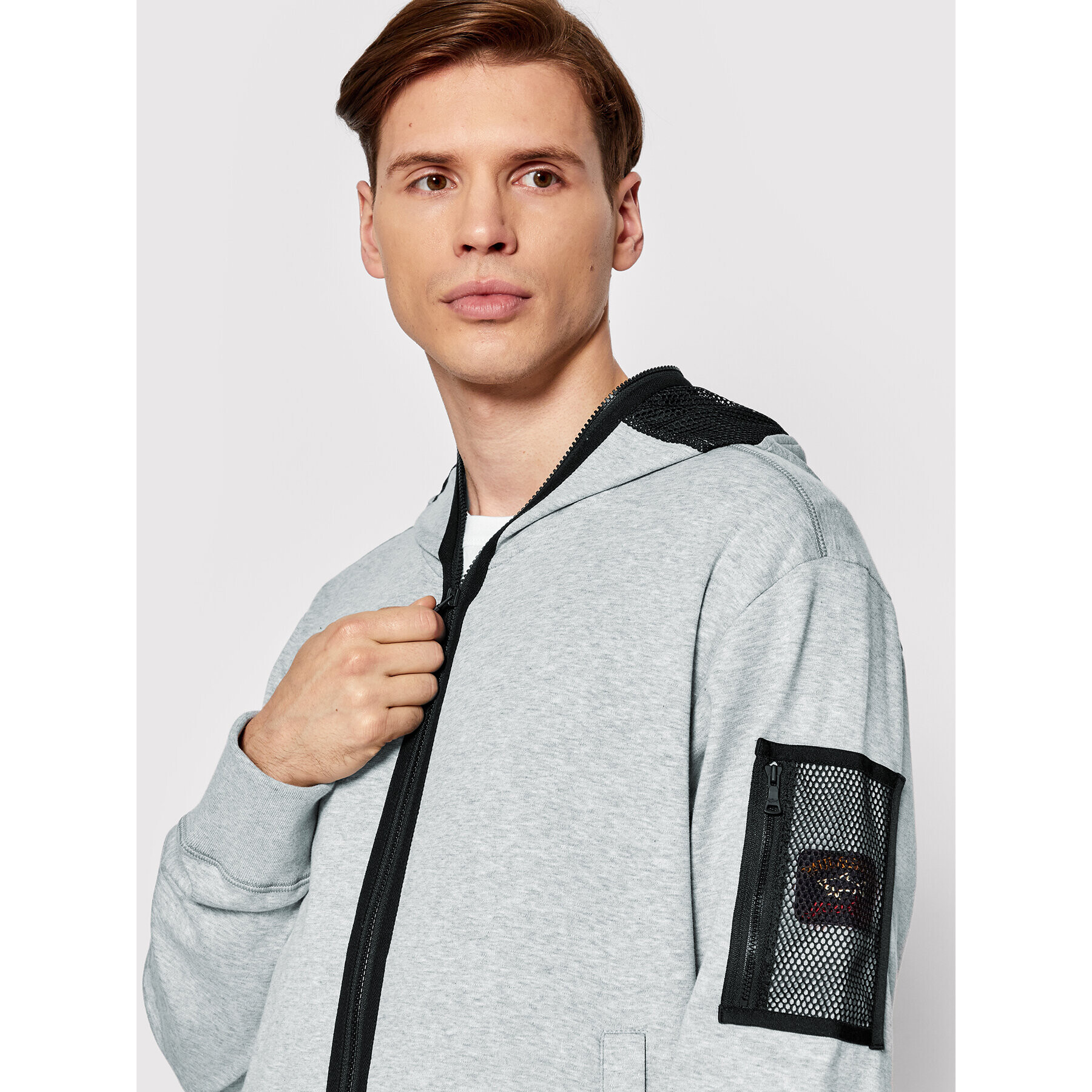 Paul&Shark Суитшърт 22411918 Сив Regular Fit - Pepit.bg