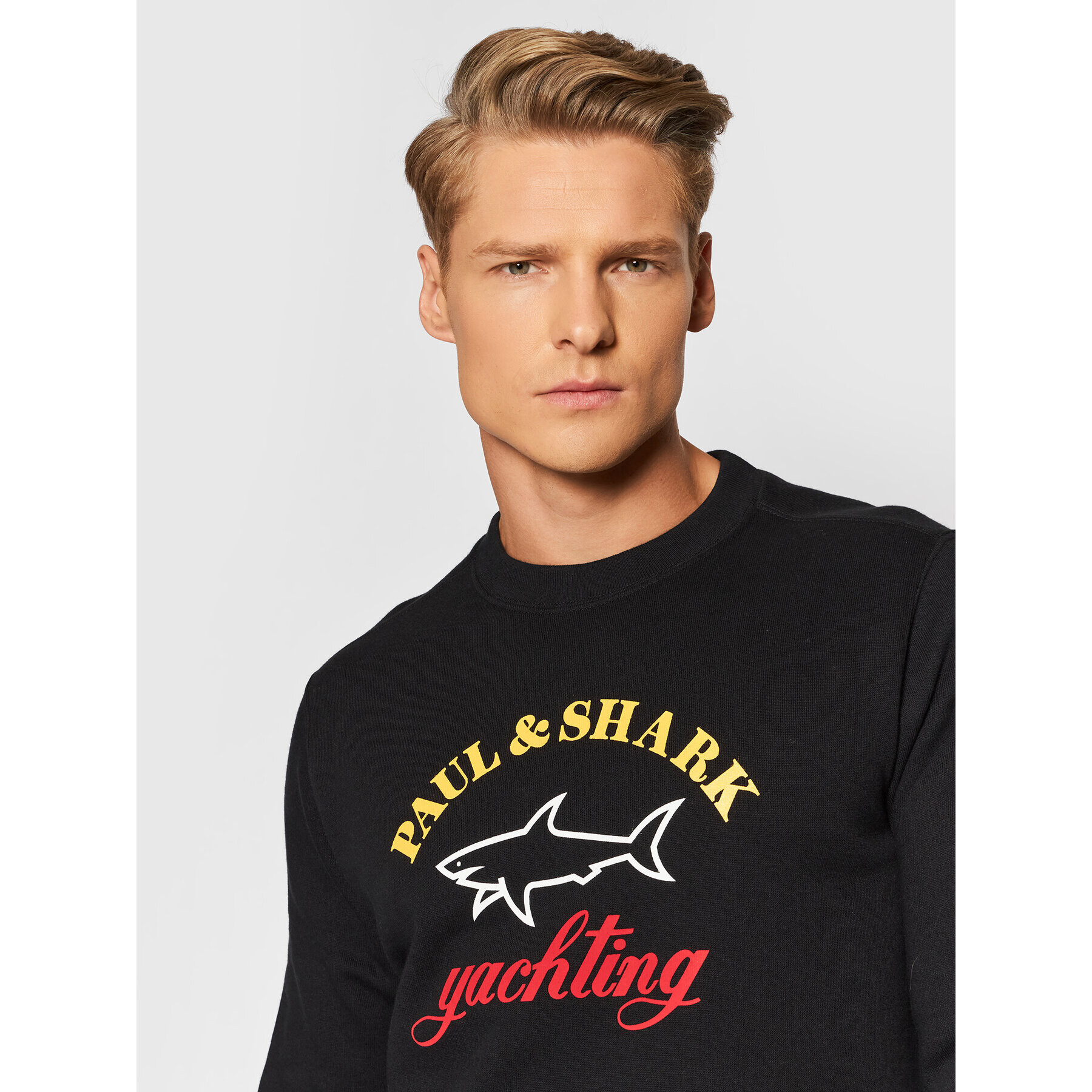 Paul&Shark Суитшърт C0P1095 Черен Regular Fit - Pepit.bg