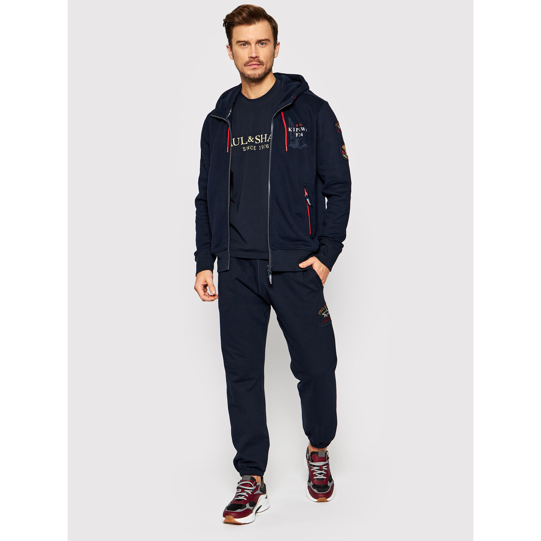 Paul&Shark Тишърт 11311631 Тъмносин Regular Fit - Pepit.bg