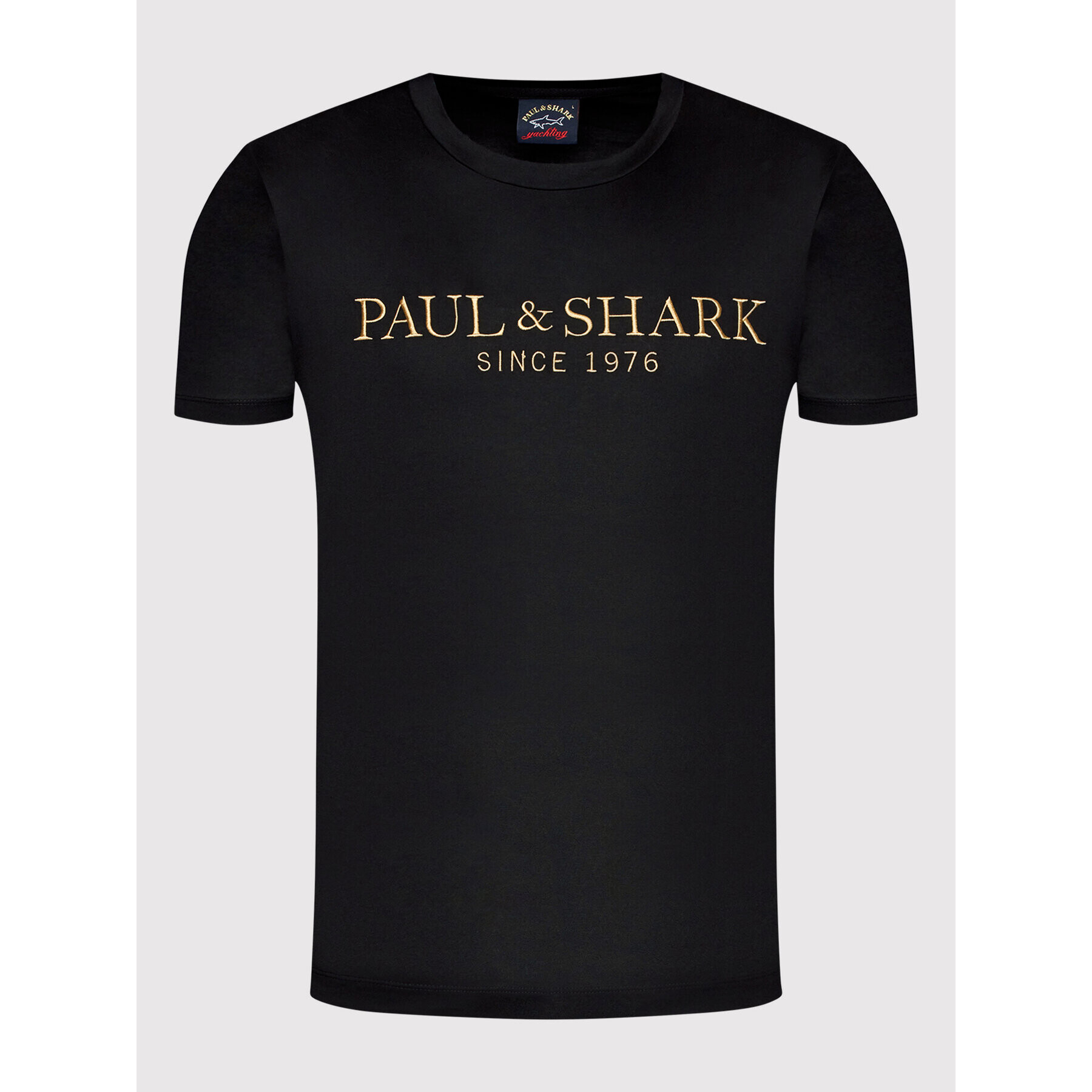 Paul&Shark Тишърт 21411032 Черен Regular Fit - Pepit.bg