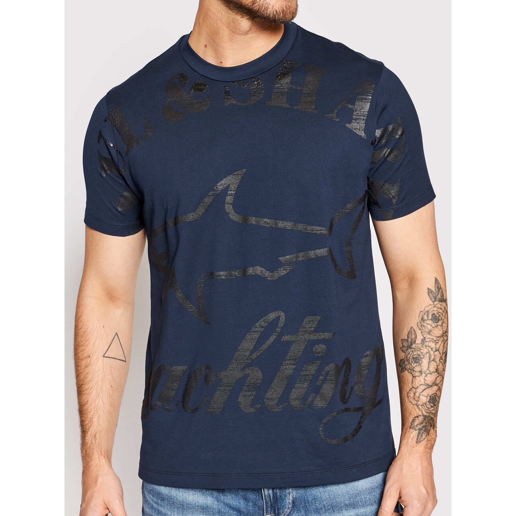 Paul&Shark Тишърт 22411018 Тъмносин Regular Fit - Pepit.bg