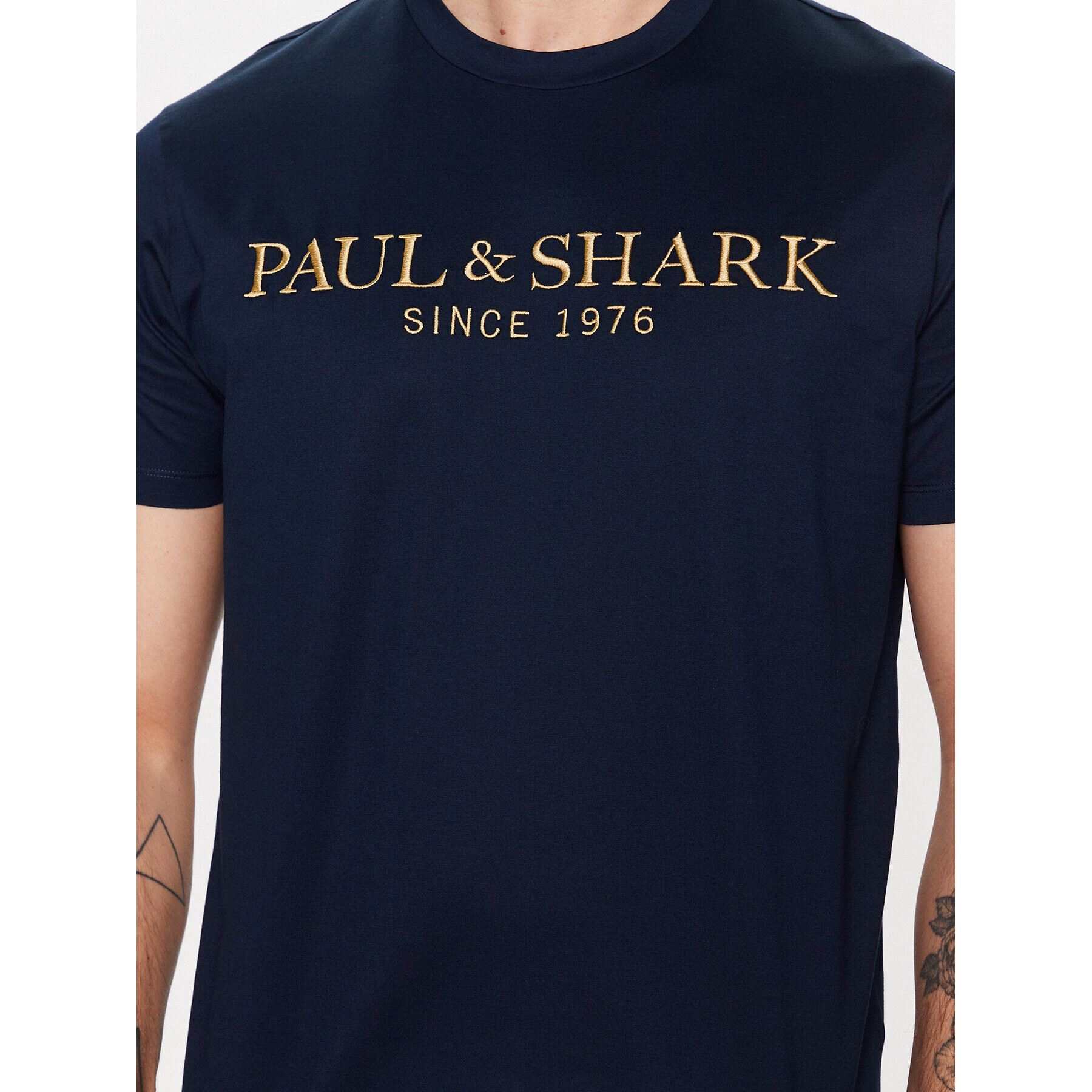 Paul&Shark Тишърт 23411064 Тъмносин Regular Fit - Pepit.bg