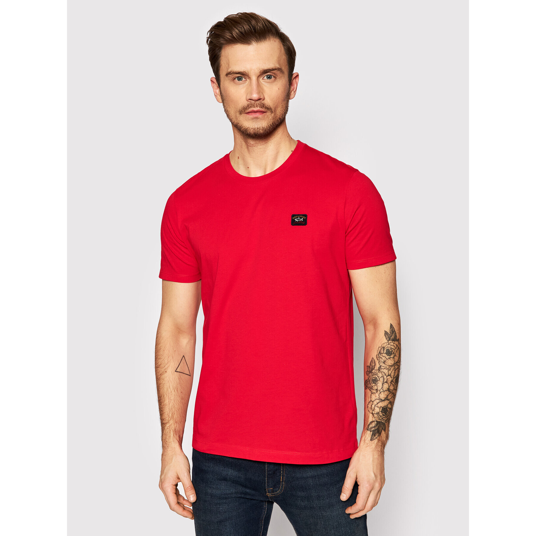 Paul&Shark Тишърт C0P1002 Червен Regular Fit - Pepit.bg