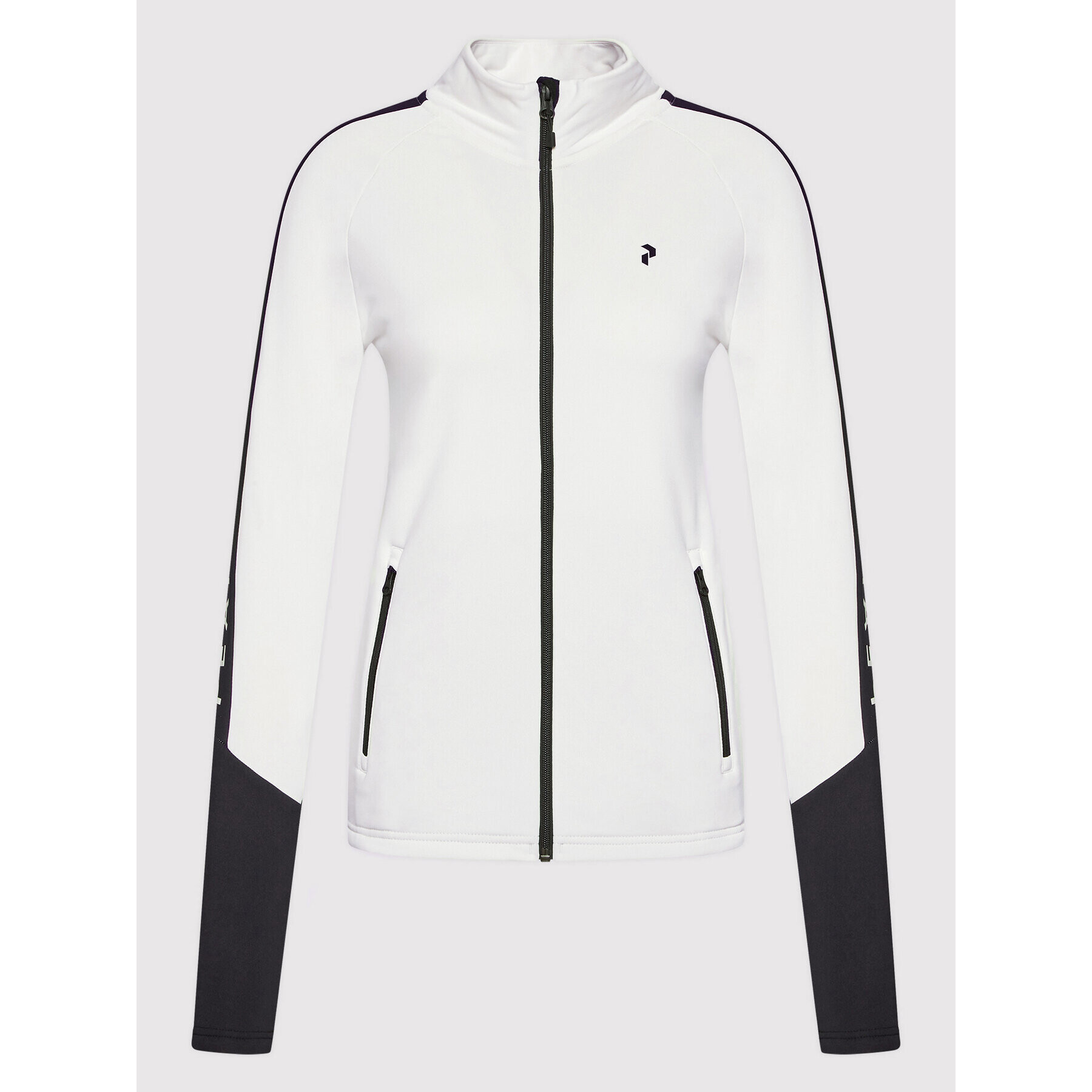 Peak Performance Полар Rider Zip G77239050 Бял Regular Fit - Pepit.bg