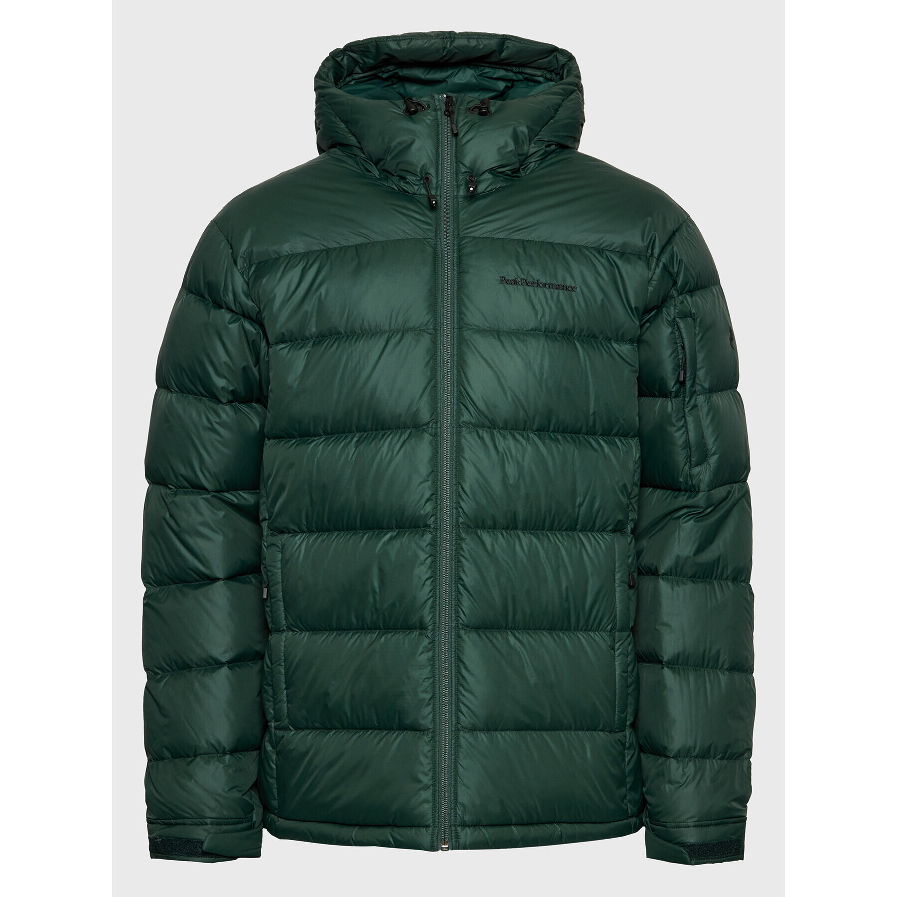 Peak Performance Пухено яке Frost G77891090 Зелен Regular Fit - Pepit.bg