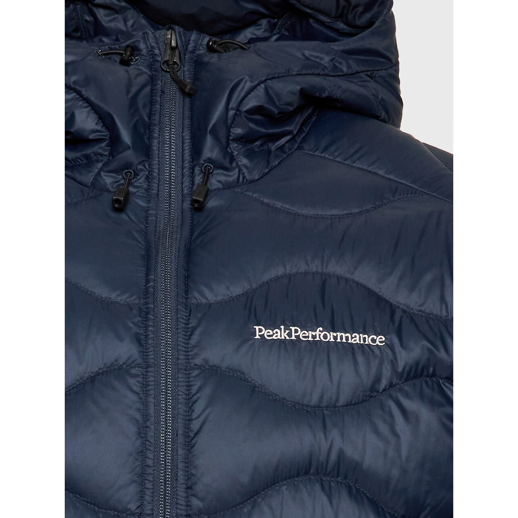 Peak Performance Пухено яке Helium G77849020 Тъмносин Regular Fit - Pepit.bg