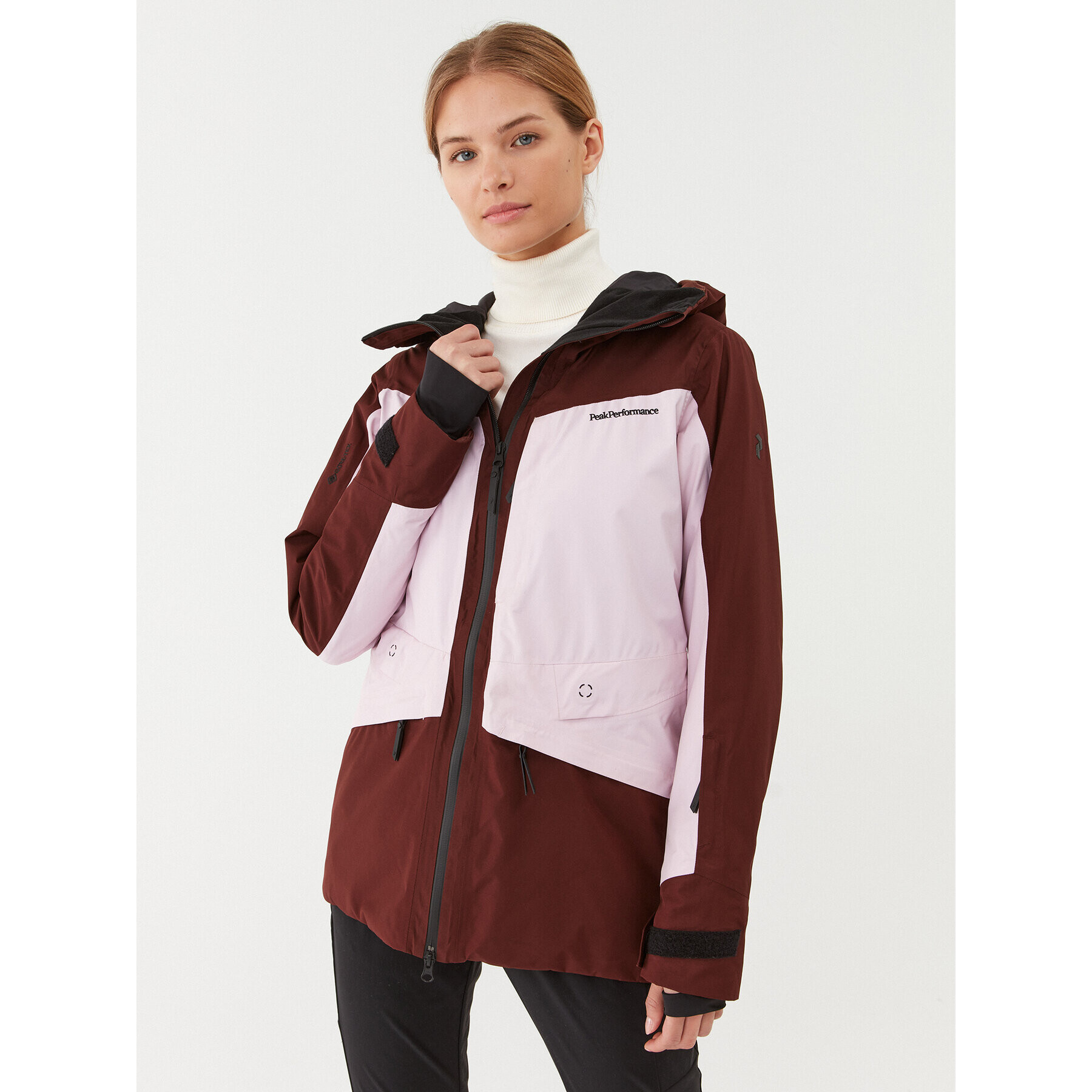 Peak Performance Скиорско яке Gravity G78250010 Бордо Regular Fit - Pepit.bg