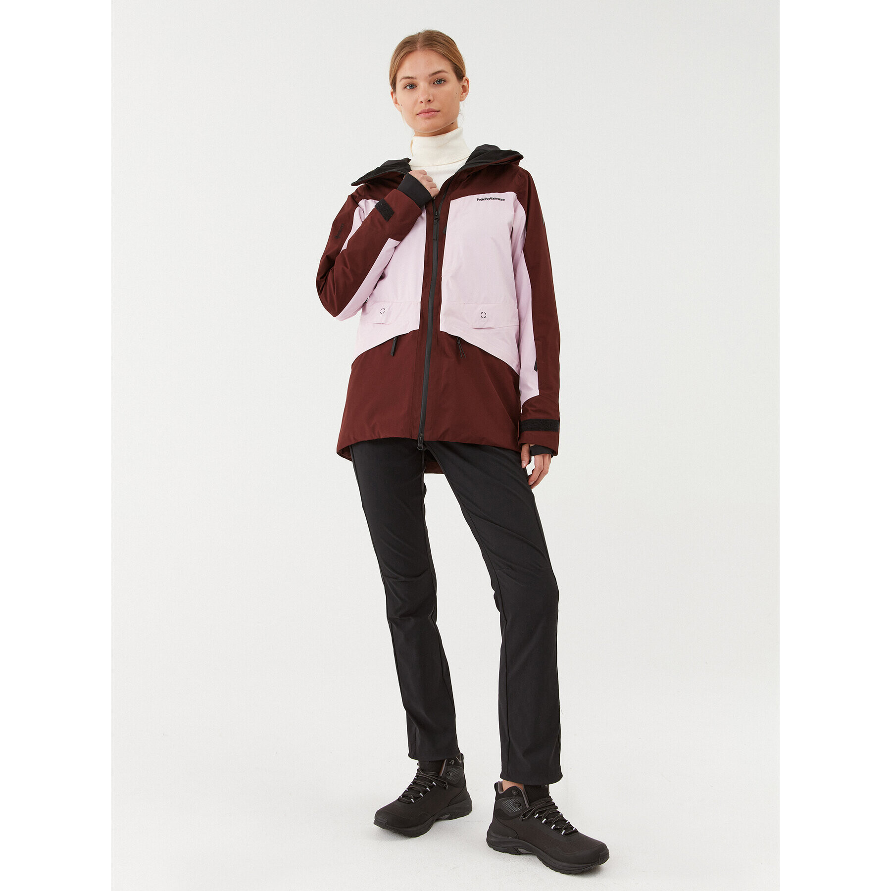 Peak Performance Скиорско яке Gravity G78250010 Бордо Regular Fit - Pepit.bg
