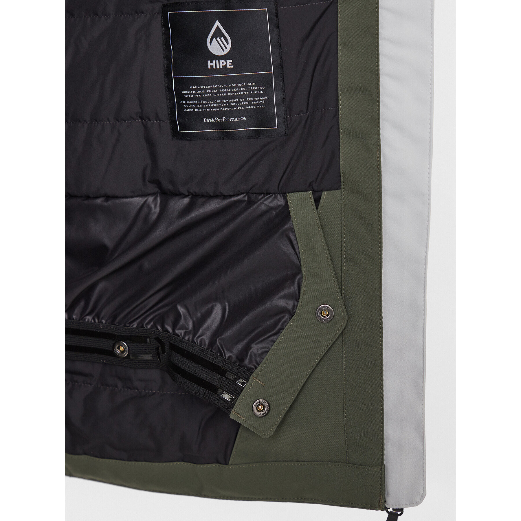Peak Performance Скиорско яке Pact G78063080 Сив Regular Fit - Pepit.bg