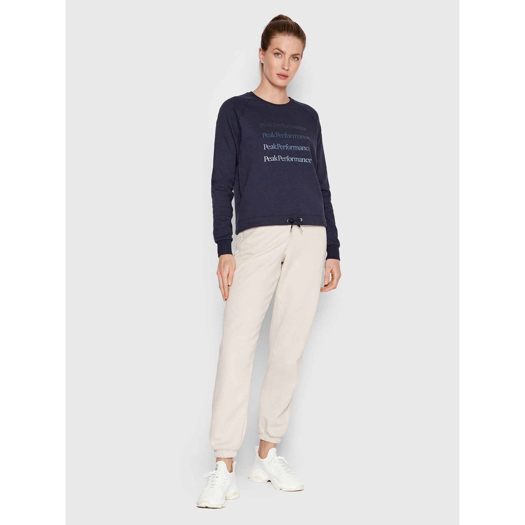 Peak Performance Суитшърт Ground Crew G77288010 Тъмносин Regular Fit - Pepit.bg