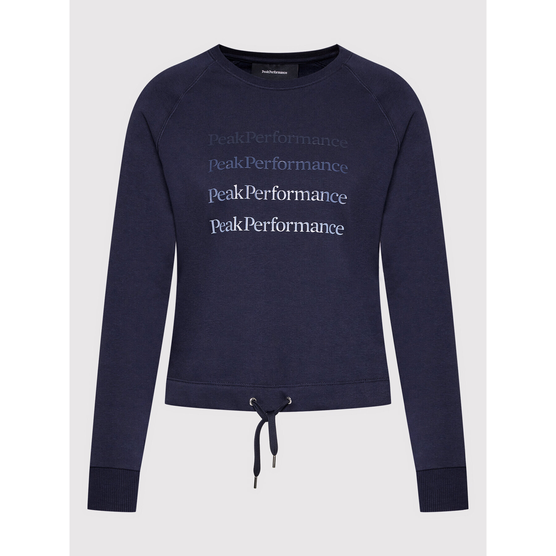 Peak Performance Суитшърт Ground Crew G77288010 Тъмносин Regular Fit - Pepit.bg