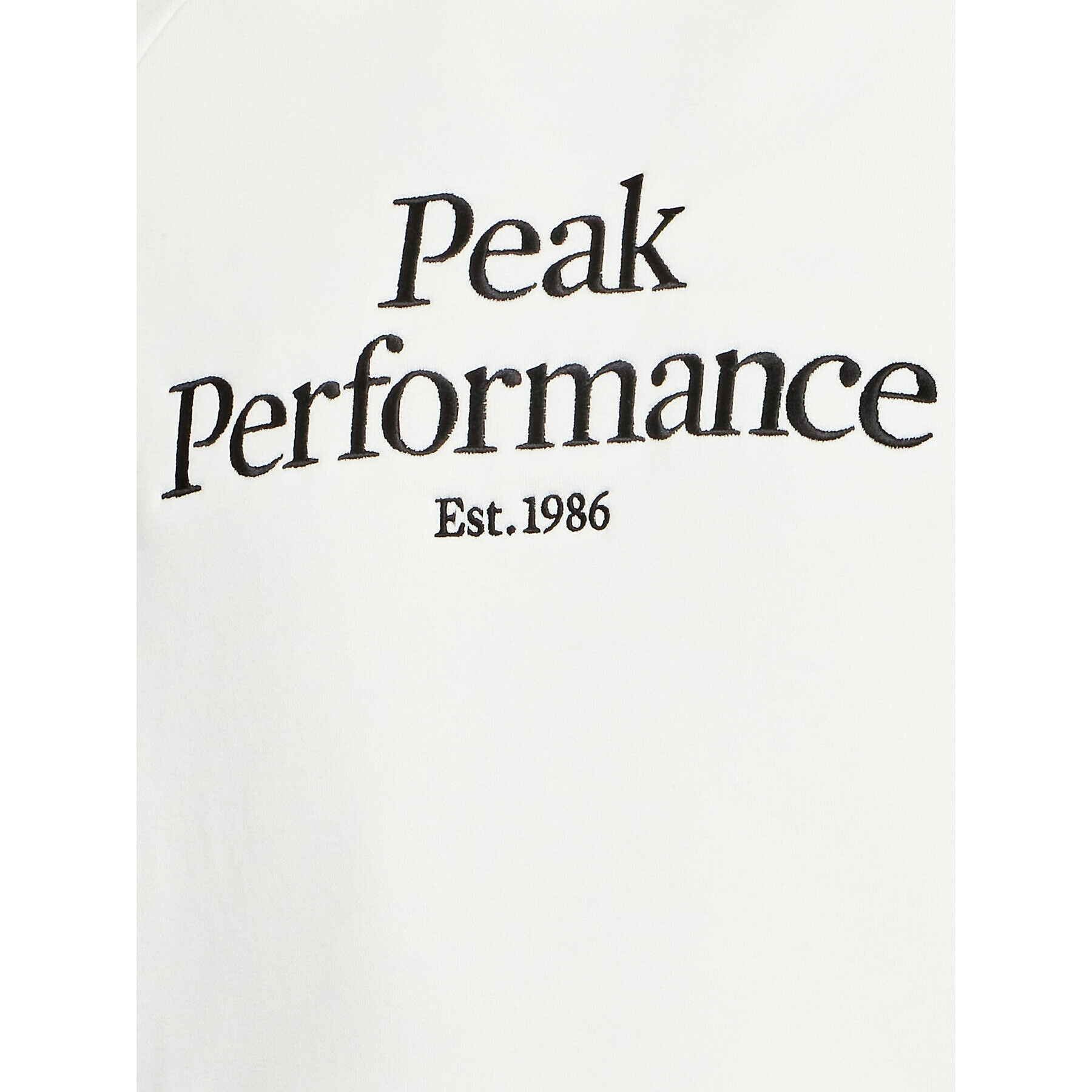 Peak Performance Суитшърт Original G77756350 Бял Regular Fit - Pepit.bg