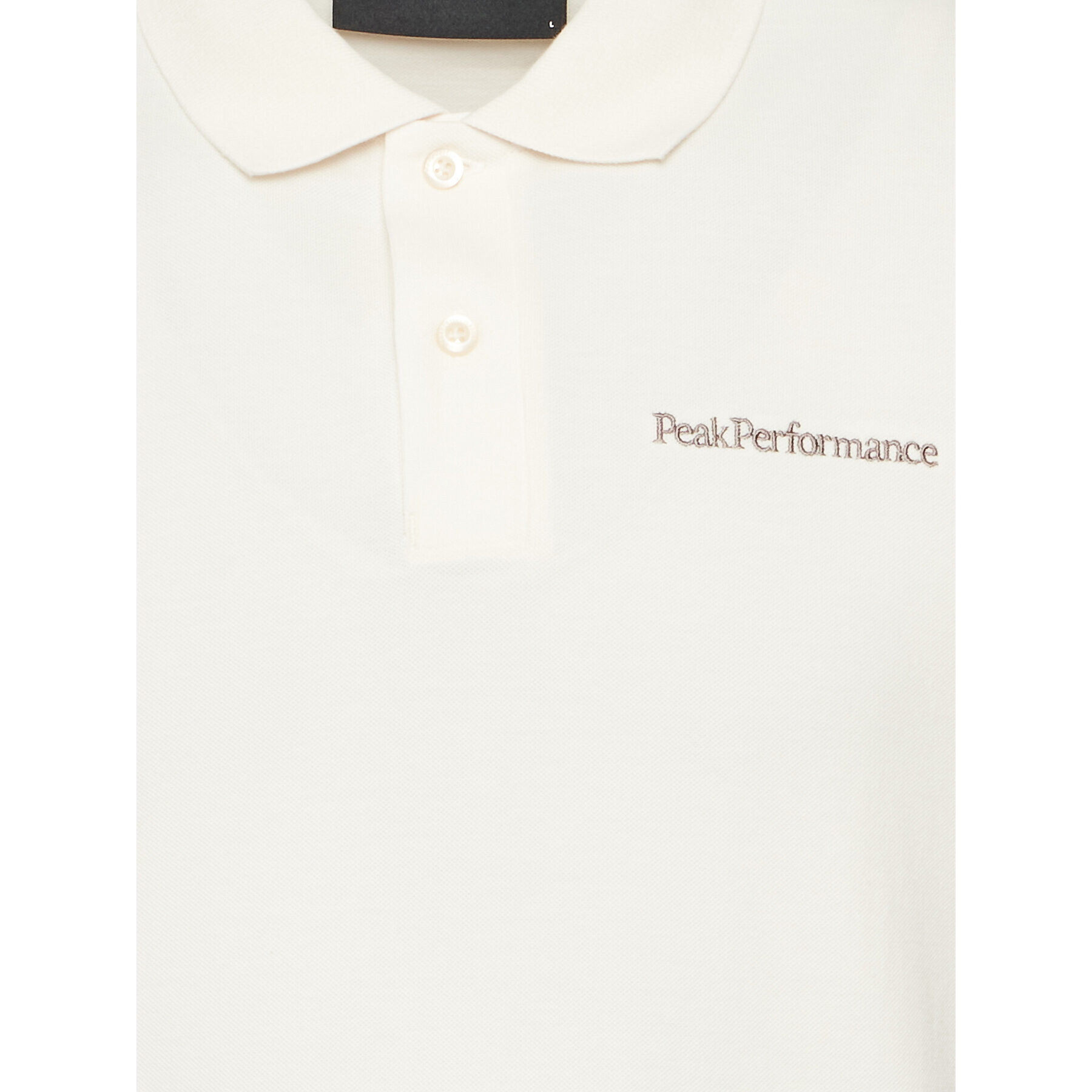 Peak Performance Тениска с яка и копчета Original G78778090 Бял Regular Fit - Pepit.bg