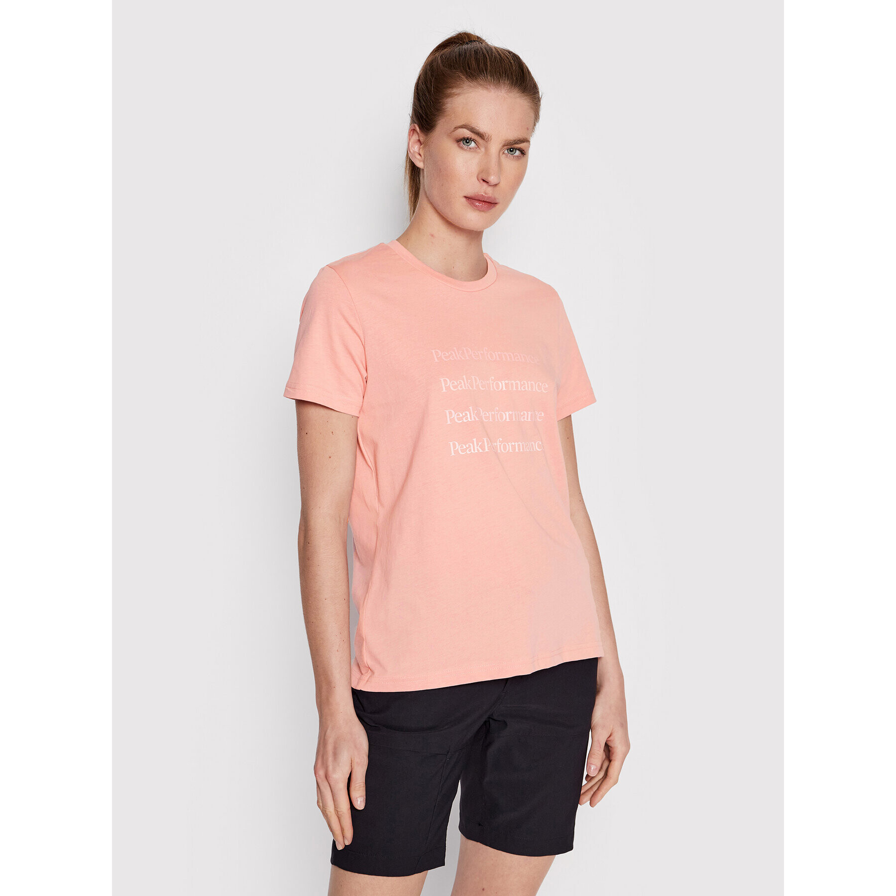 Peak Performance Тишърт Ground G77286040 Розов Regular Fit - Pepit.bg