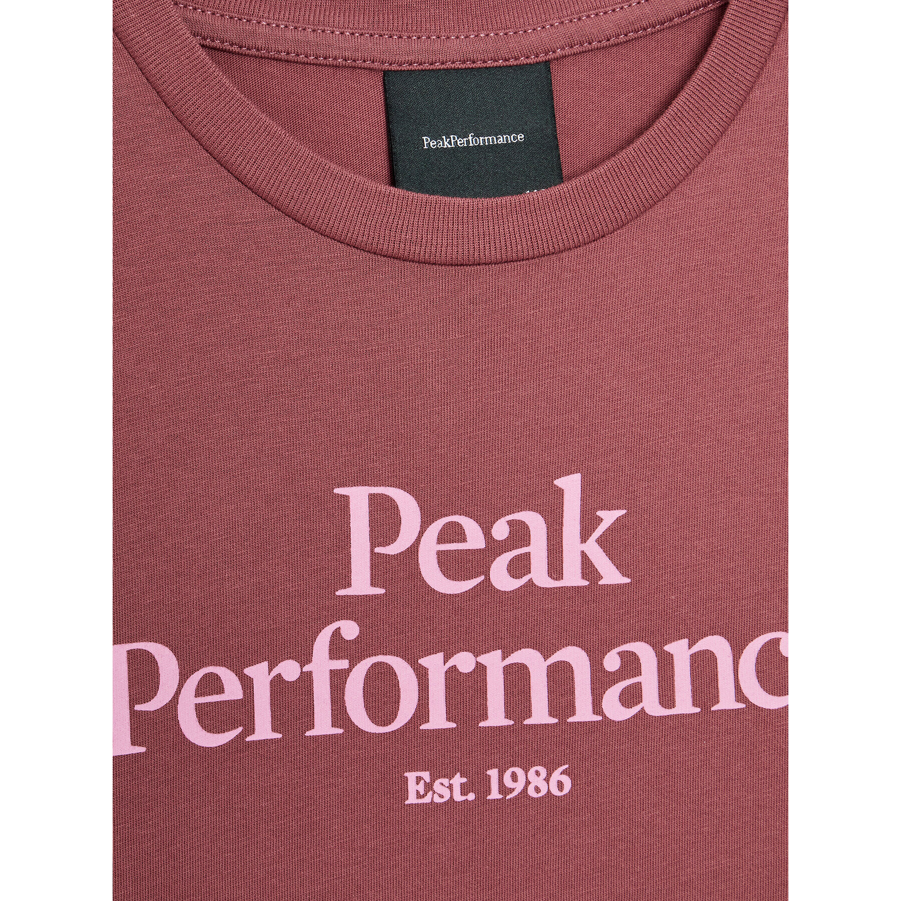 Peak Performance Тишърт Jr Original G77697250 Розов Regular Fit - Pepit.bg