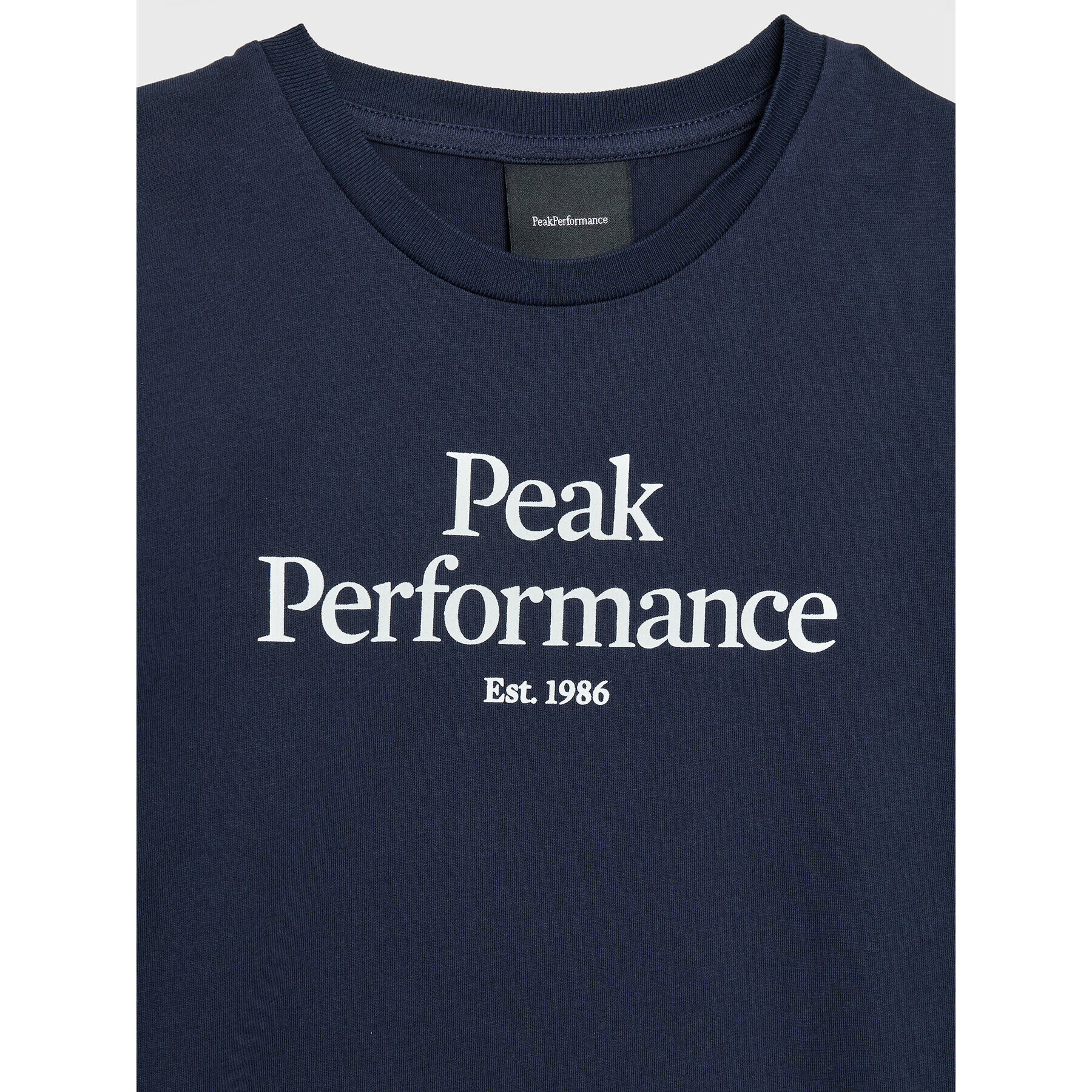 Peak Performance Тишърт Jr Original G77697300 Тъмносин Regular Fit - Pepit.bg