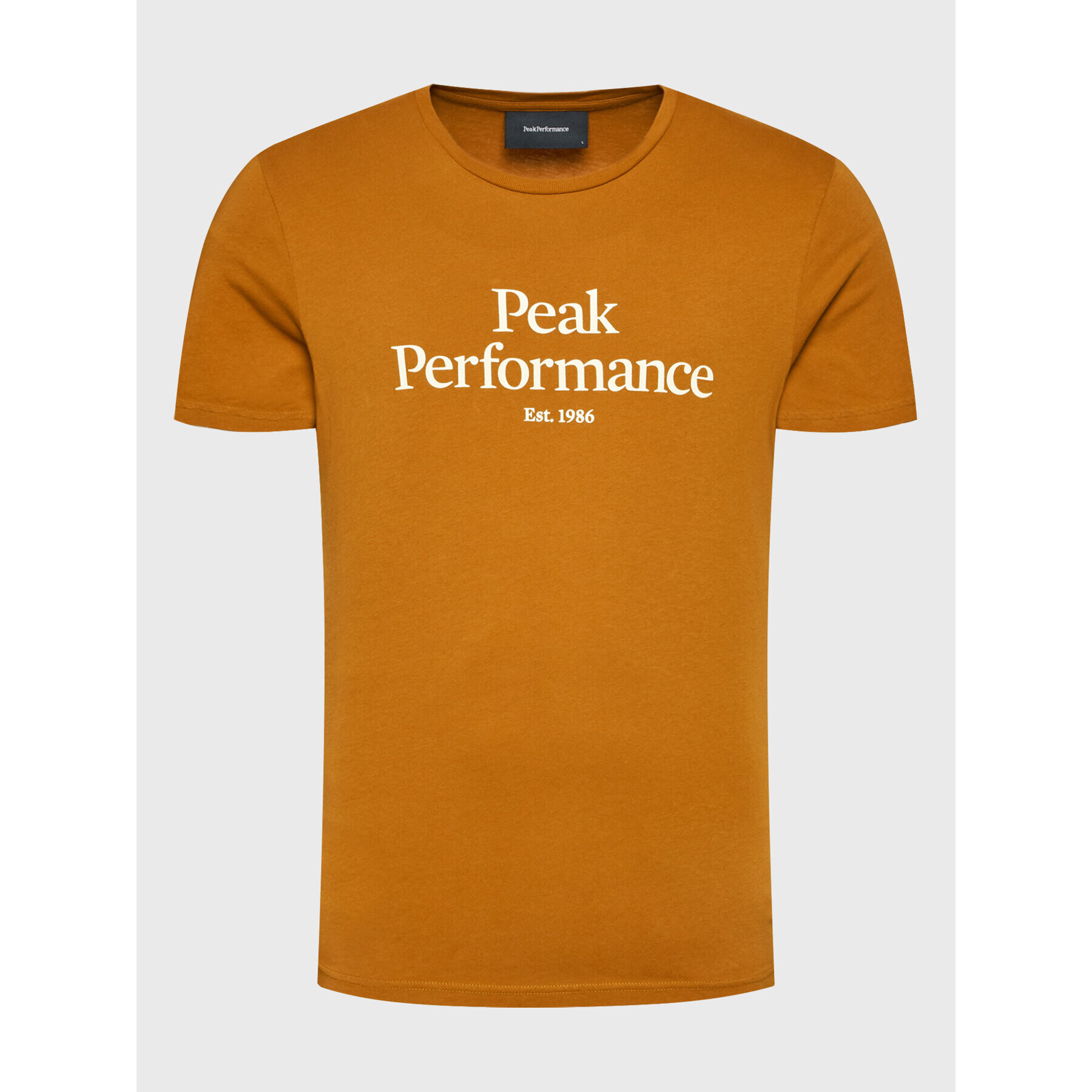 Peak Performance Тишърт Original G77692340 Оранжев Slim Fit - Pepit.bg