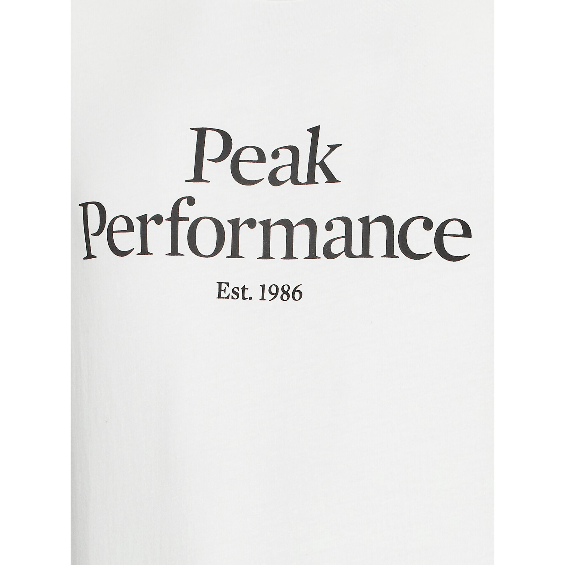 Peak Performance Тишърт Original G77692360 Бял Slim Fit - Pepit.bg