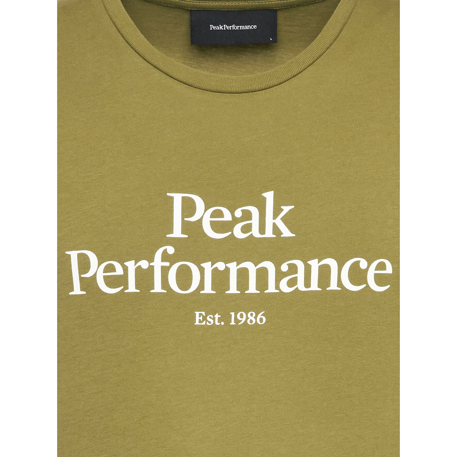 Peak Performance Тишърт Original G77692390 Зелен Slim Fit - Pepit.bg