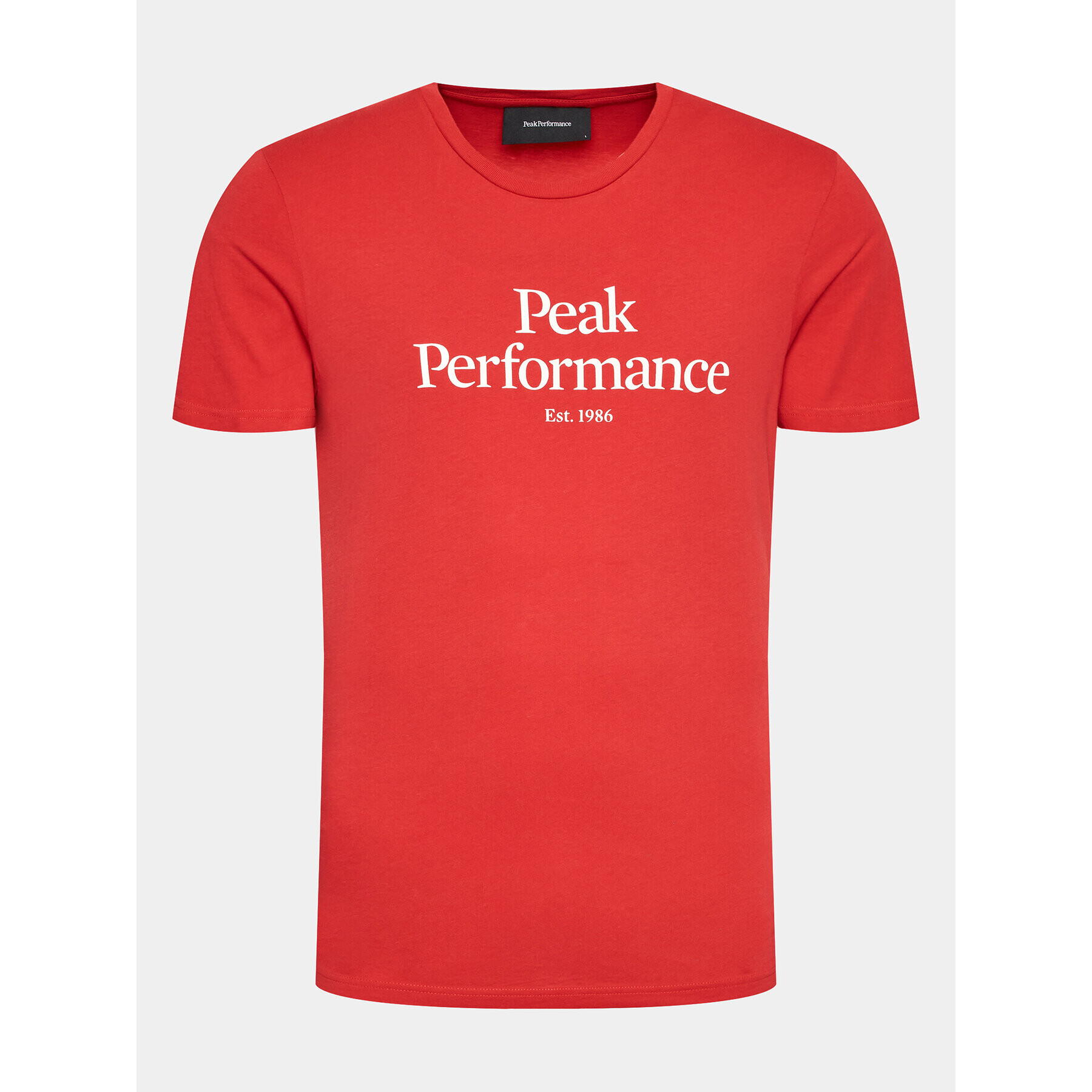 Peak Performance Тишърт Original G77692400 Червен Slim Fit - Pepit.bg