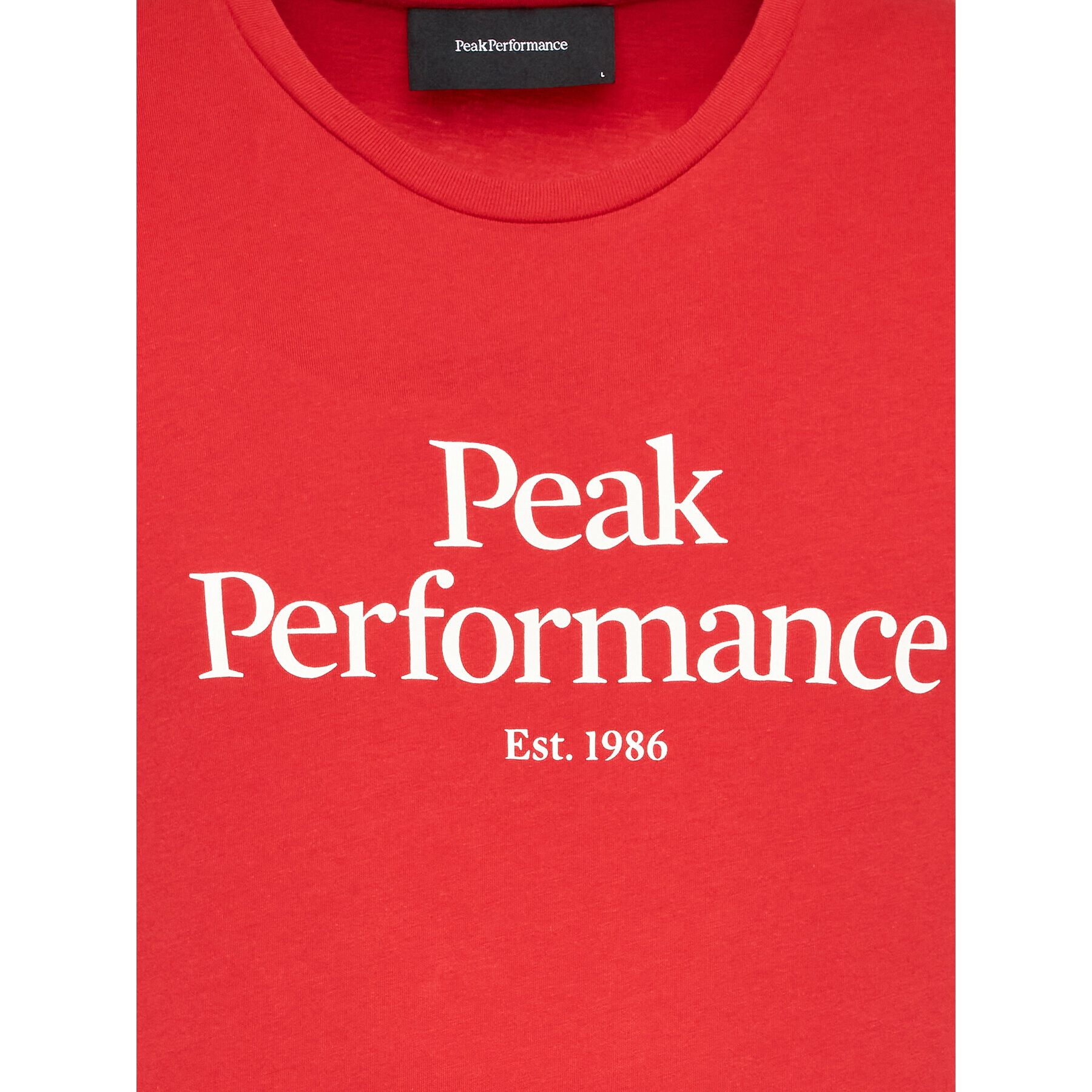 Peak Performance Тишърт Original G77692400 Червен Slim Fit - Pepit.bg