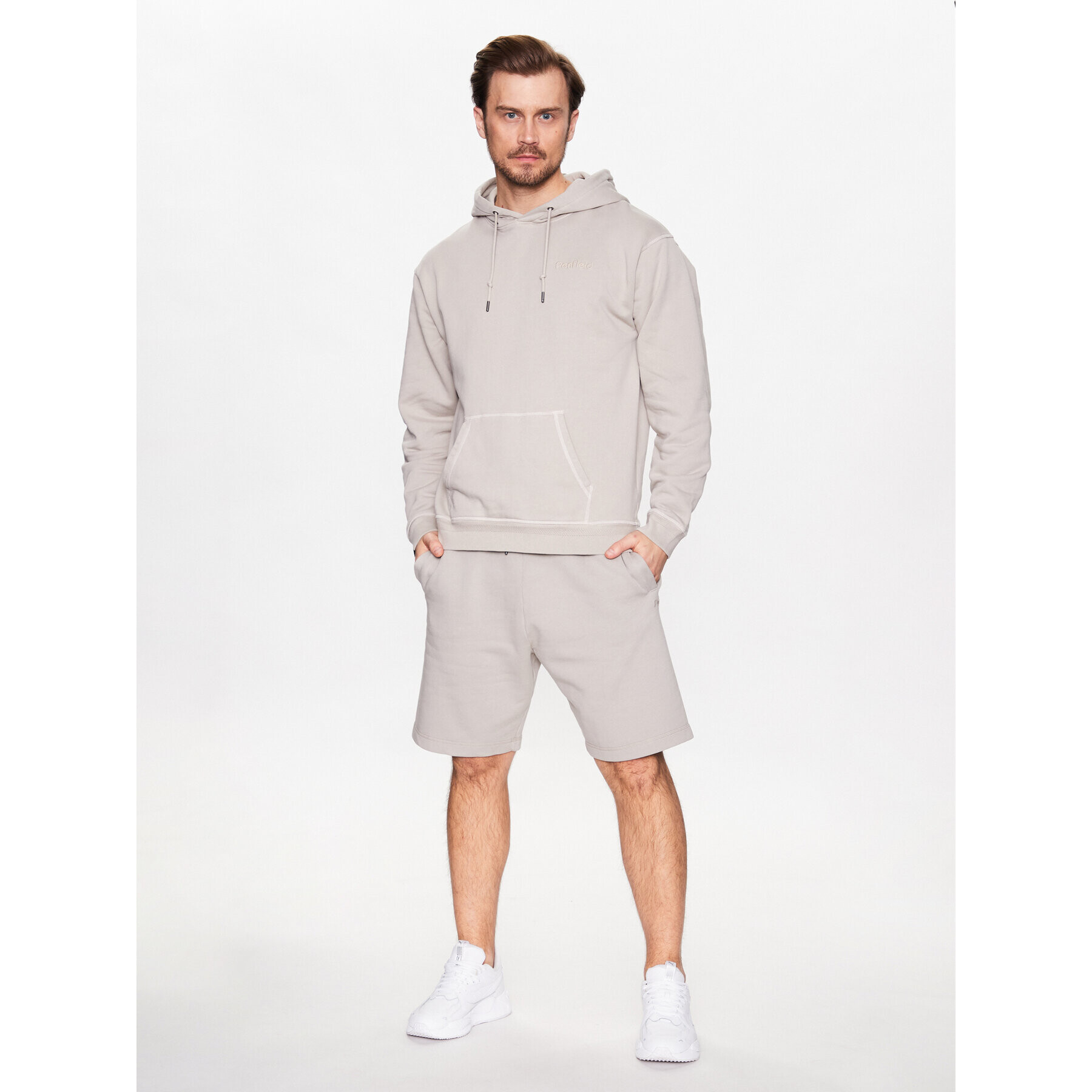Penfield Спортни шорти PFD0343 Сив Regular Fit - Pepit.bg