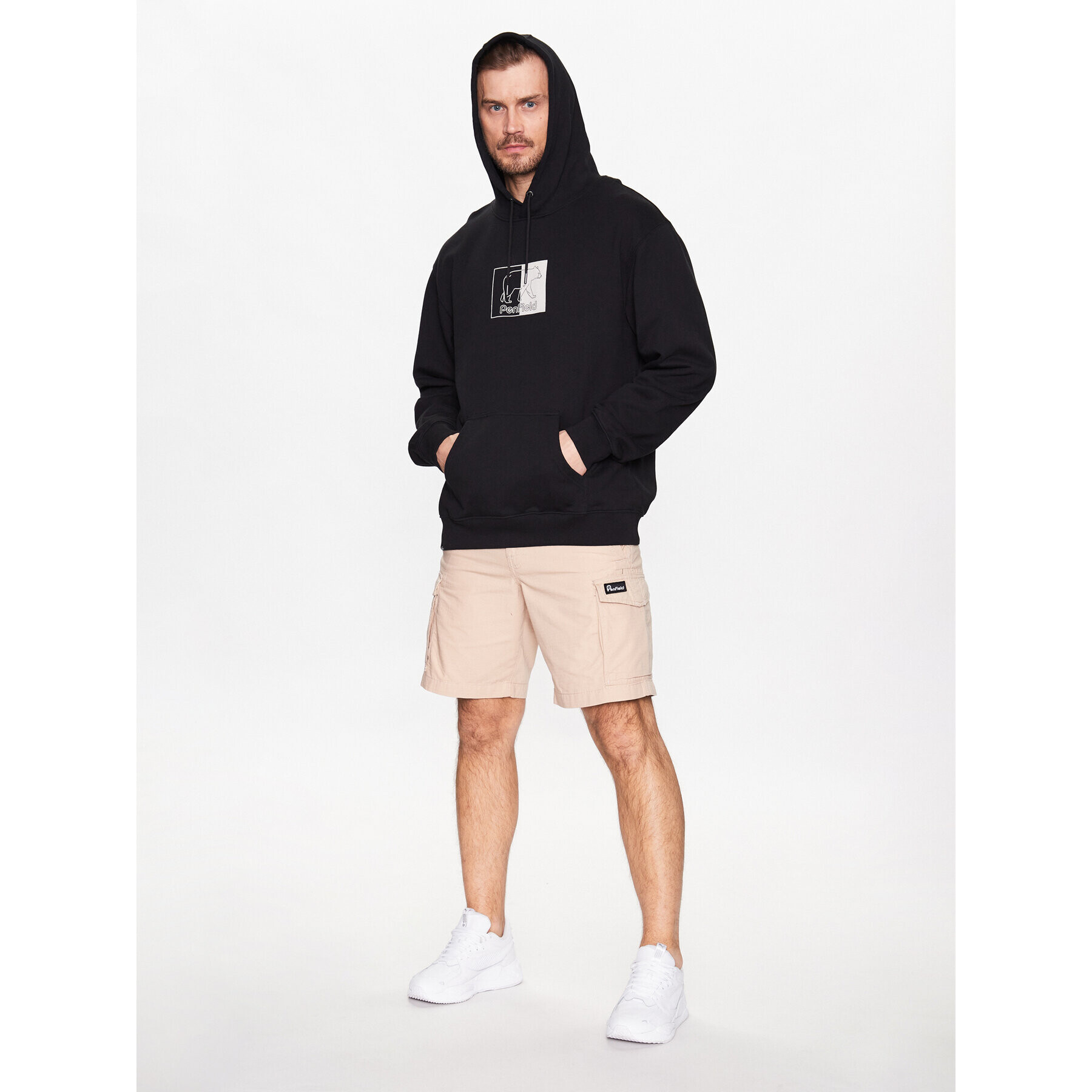 Penfield Суитшърт PFD0327 Черен Relaxed Fit - Pepit.bg
