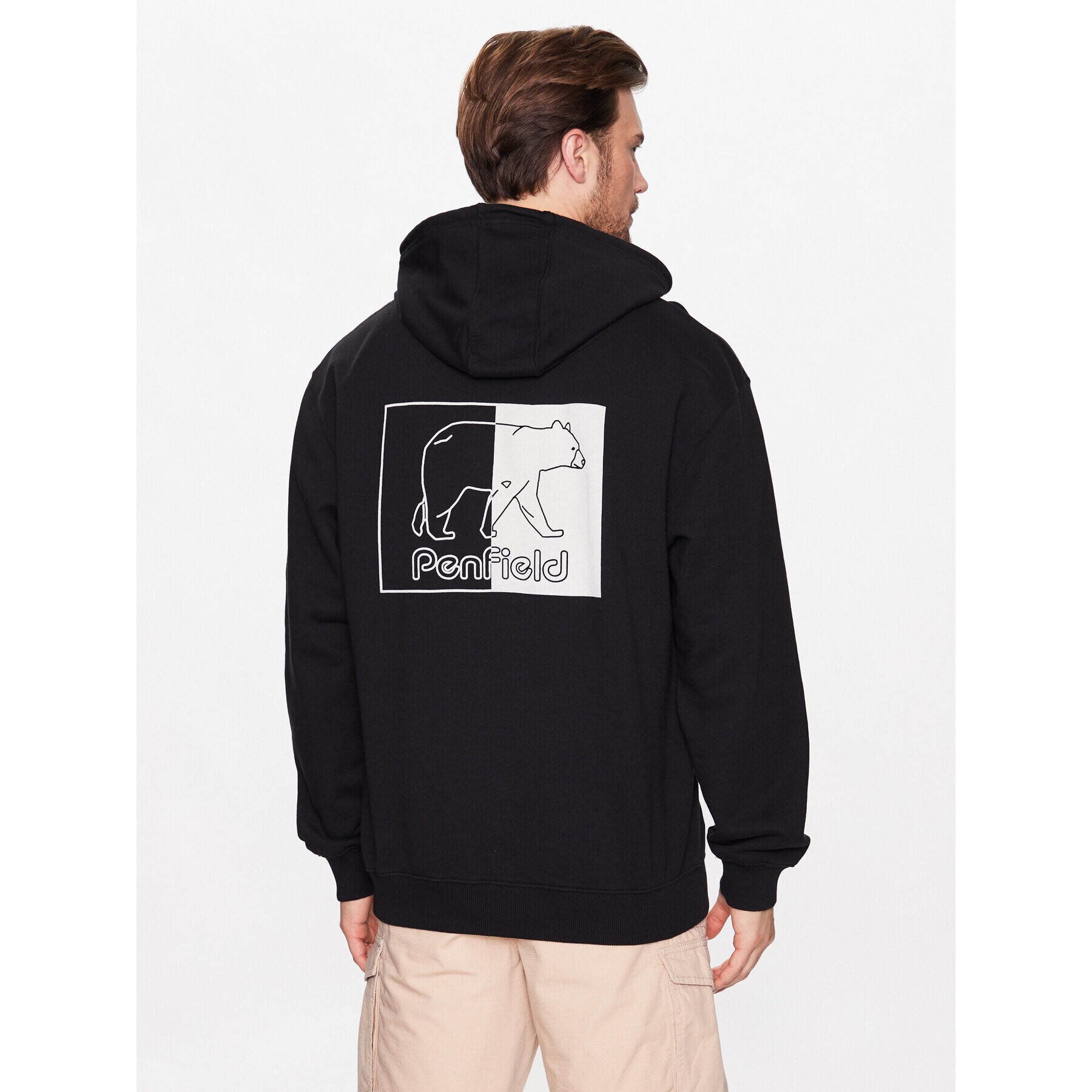 Penfield Суитшърт PFD0327 Черен Relaxed Fit - Pepit.bg