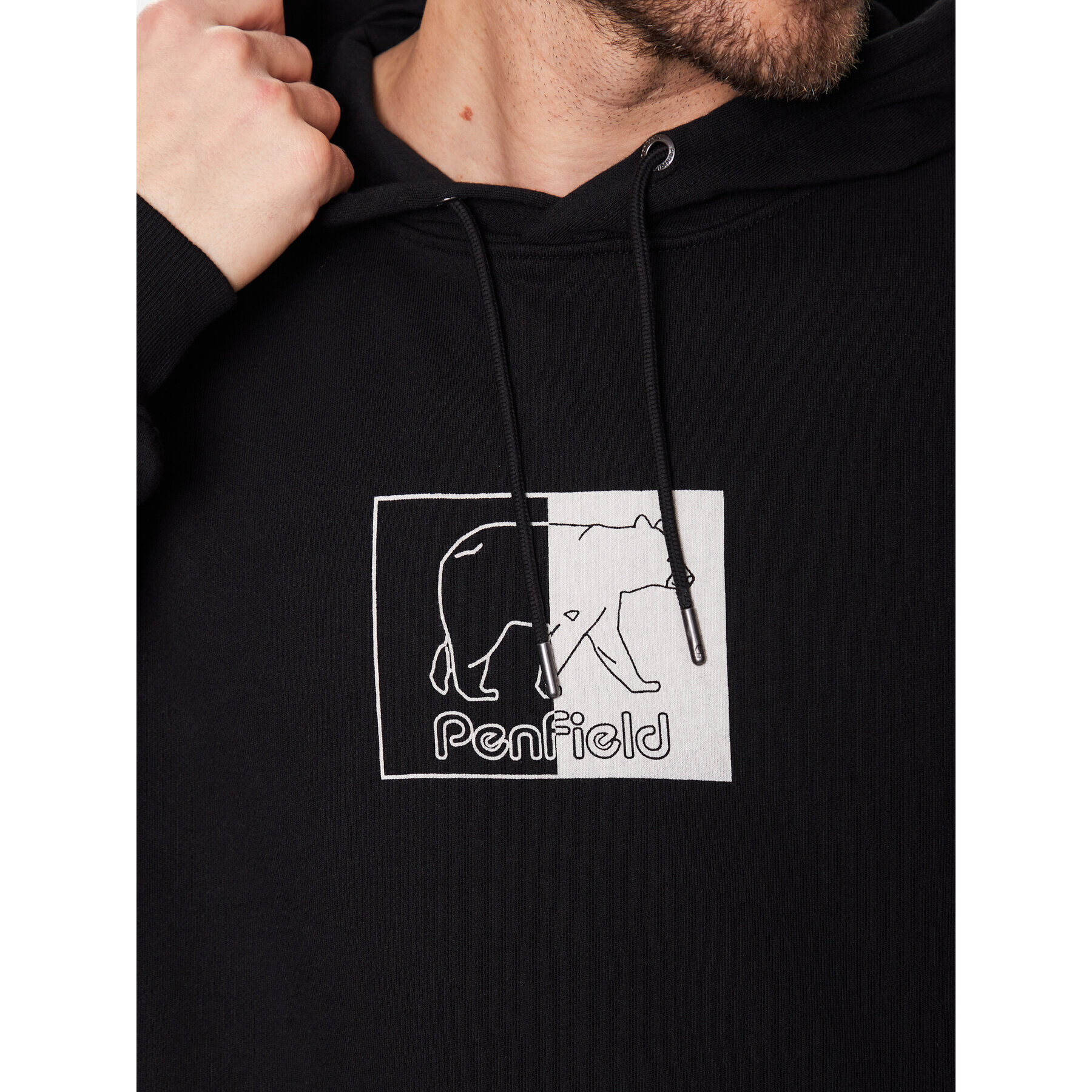 Penfield Суитшърт PFD0327 Черен Relaxed Fit - Pepit.bg