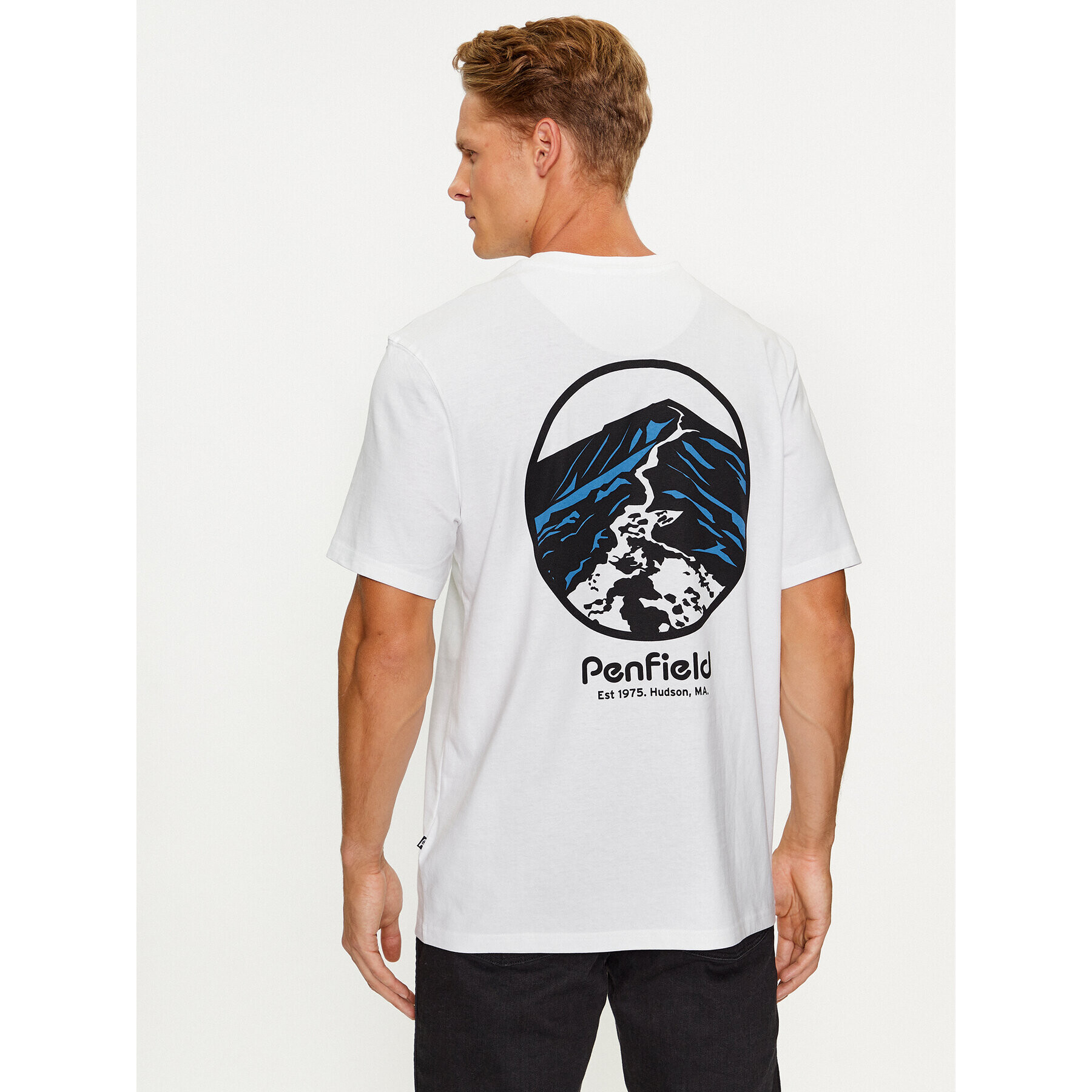 Penfield Тишърт PFD0275 Бял Regular Fit - Pepit.bg