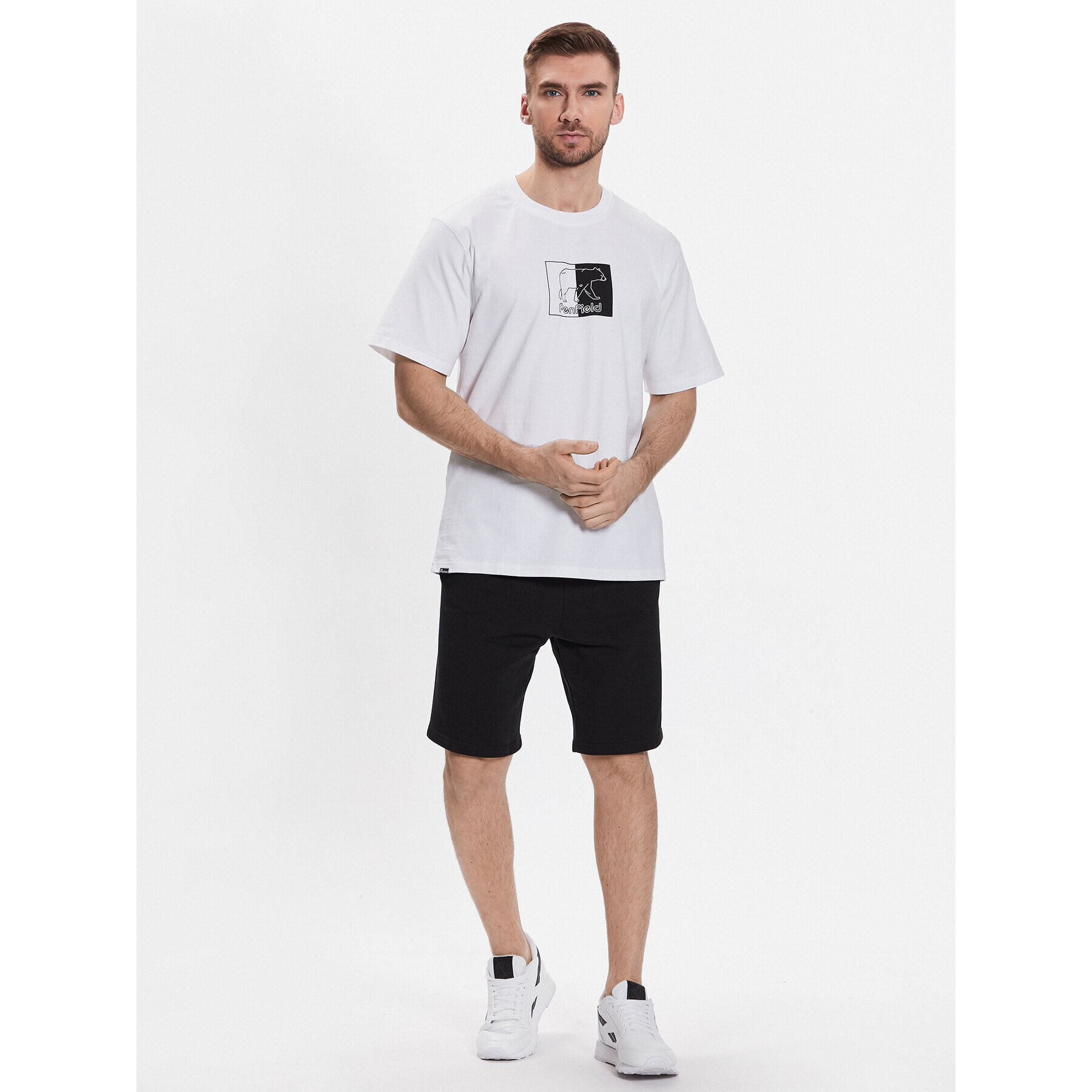 Penfield Тишърт PFD0333 Бял Regular Fit - Pepit.bg