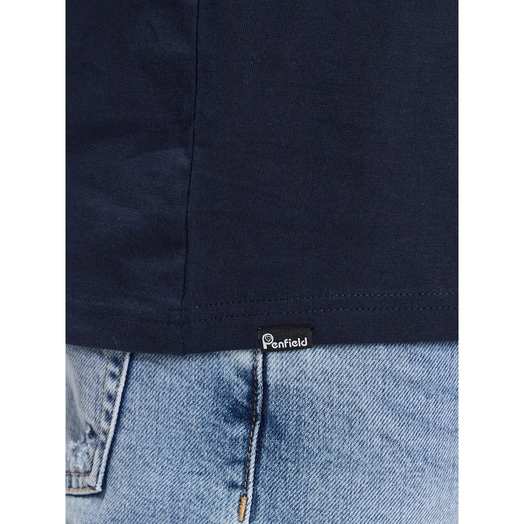 Penfield Тишърт PFD0338 Тъмносин Relaxed Fit - Pepit.bg