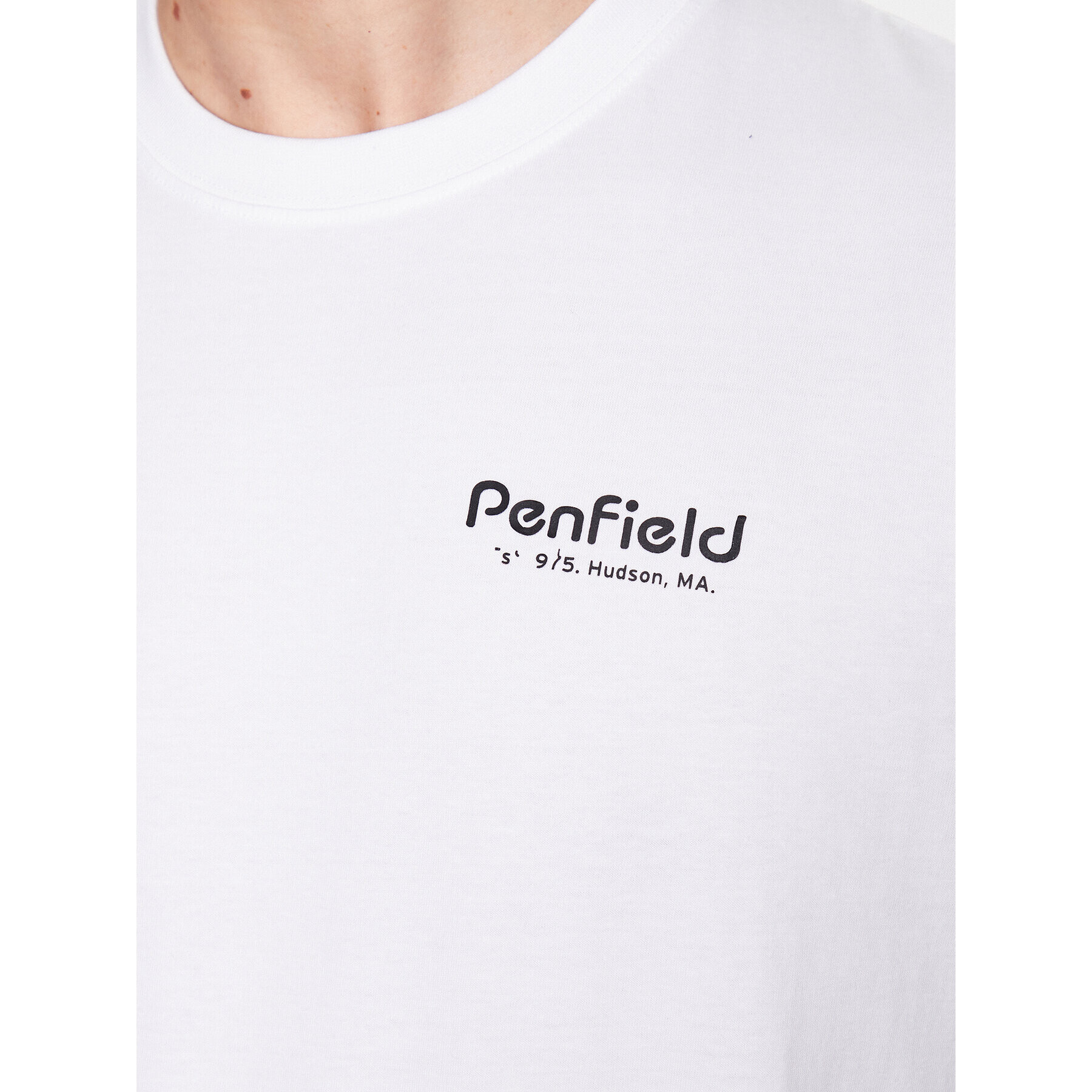 Penfield Тишърт PFD0349 Бял Regular Fit - Pepit.bg