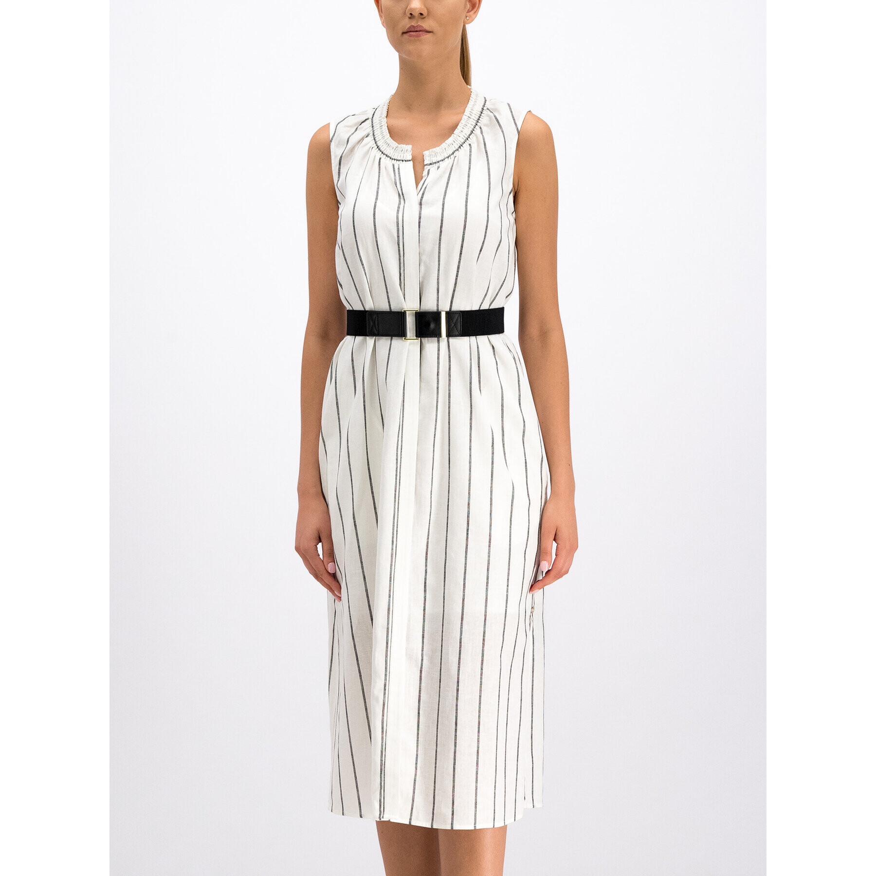 Pennyblack Лятна рокля 32215019 Бял Regular Fit - Pepit.bg