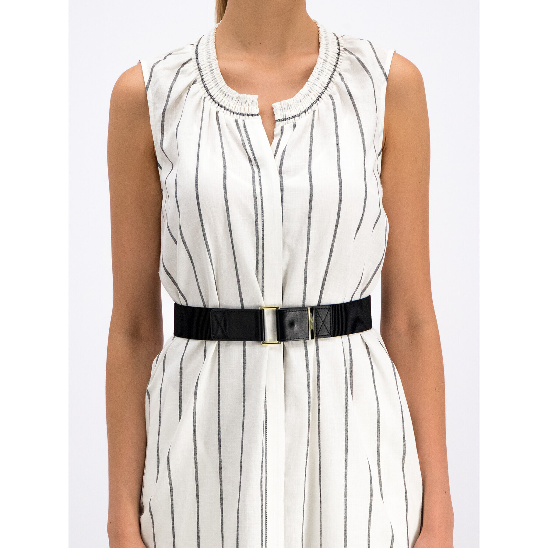 Pennyblack Лятна рокля 32215019 Бял Regular Fit - Pepit.bg