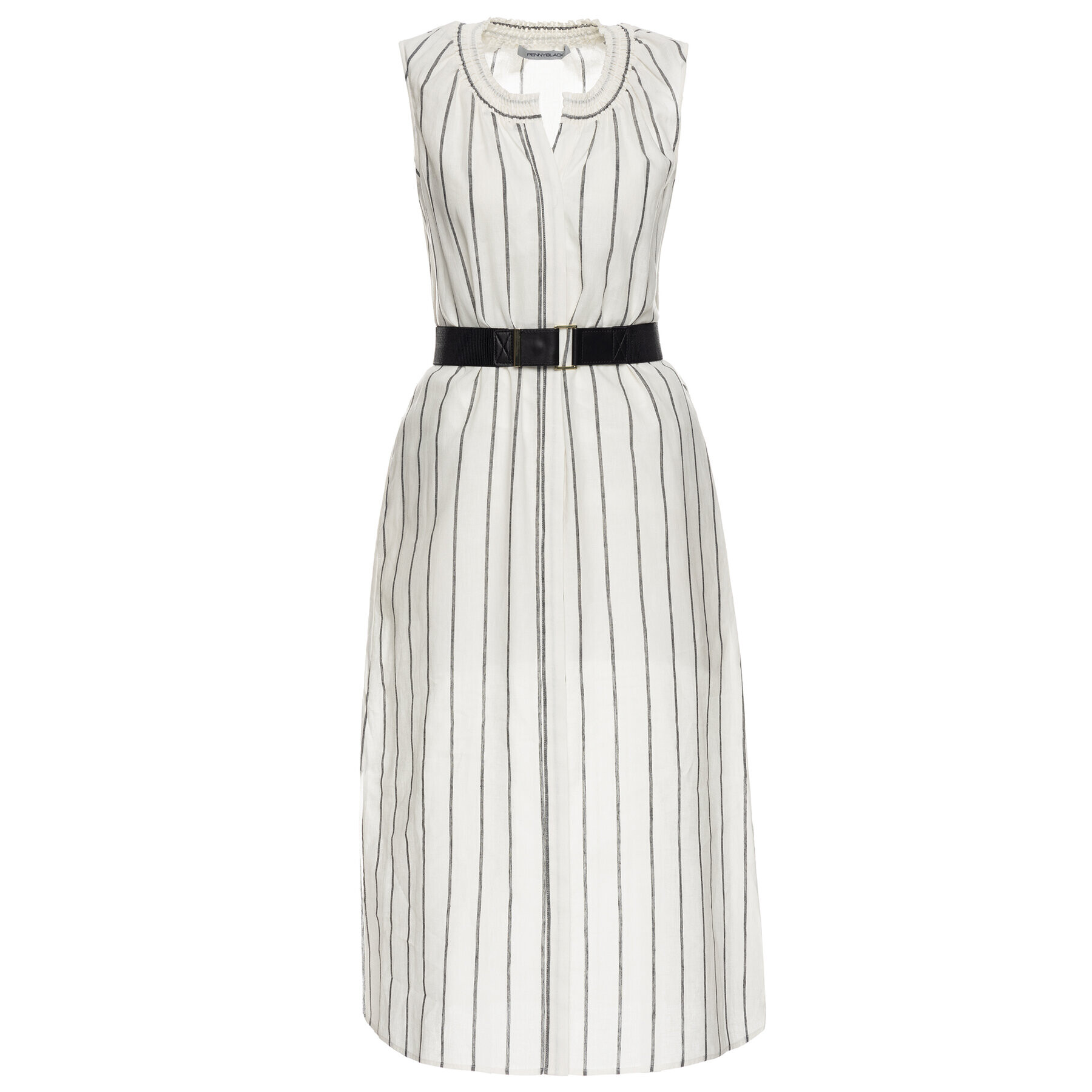 Pennyblack Лятна рокля 32215019 Бял Regular Fit - Pepit.bg