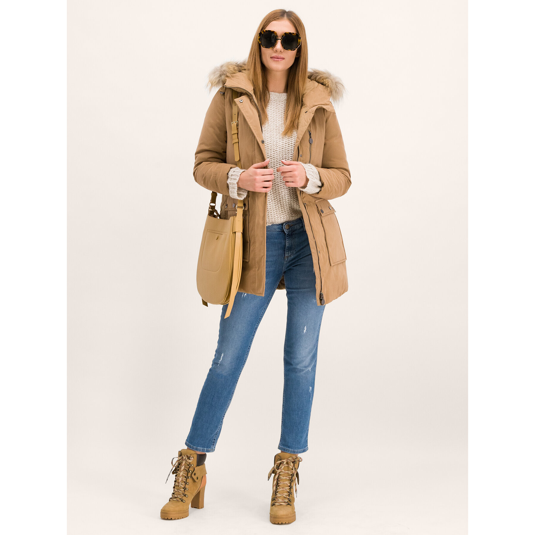 Pennyblack Парка Agile 30245019 Кафяв Regular Fit - Pepit.bg