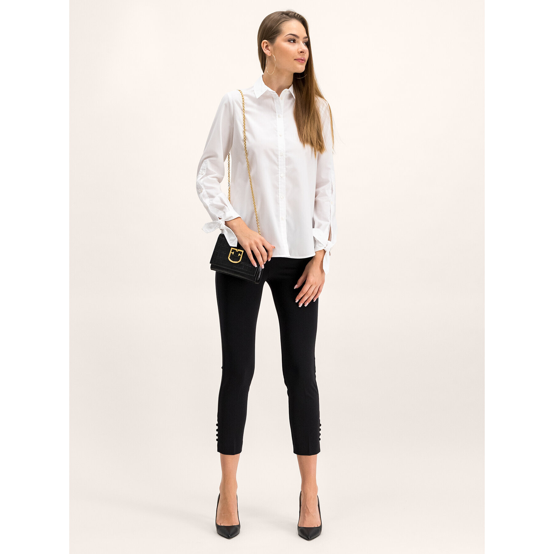 Pennyblack Риза Eboli 31145019 Бял Regular Fit - Pepit.bg