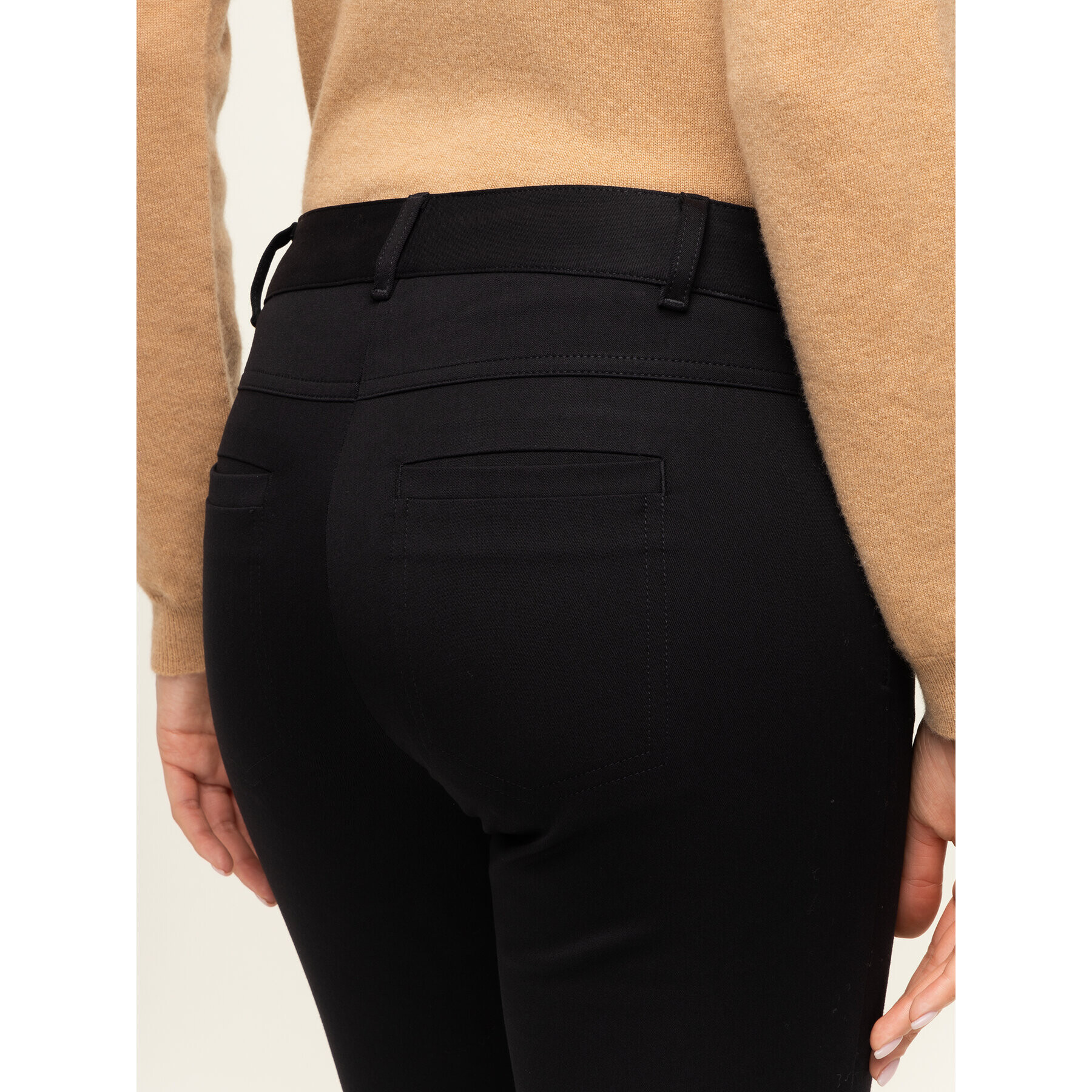 Pennyblack Текстилни панталони Lancetta 21345019 Черен Regular Fit - Pepit.bg