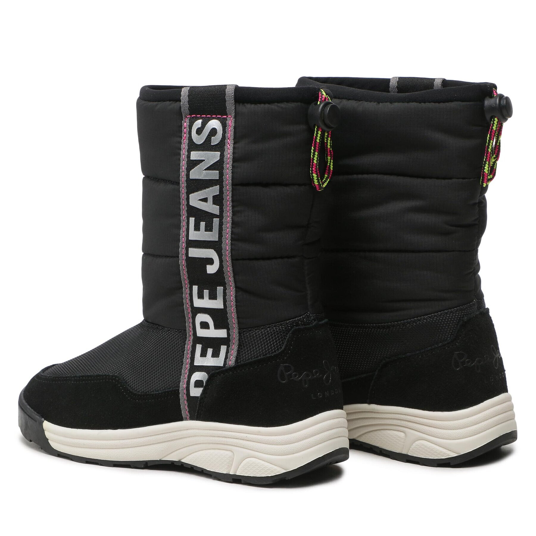 Pepe Jeans Апрески Jarvis Young PGS50183 Черен - Pepit.bg