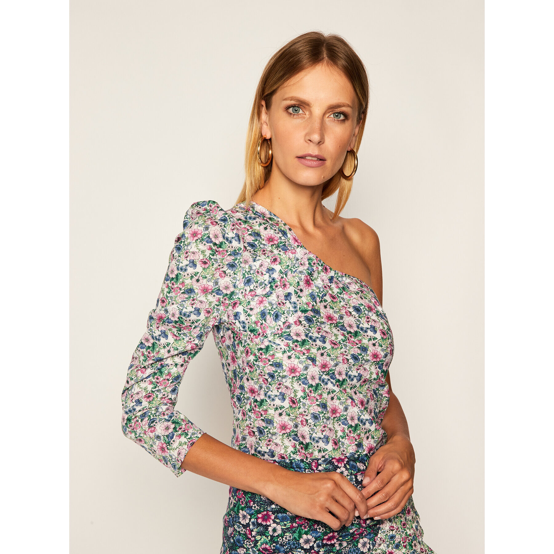 Pepe Jeans Блуза Ada PL303729 Цветен Slim Fit - Pepit.bg