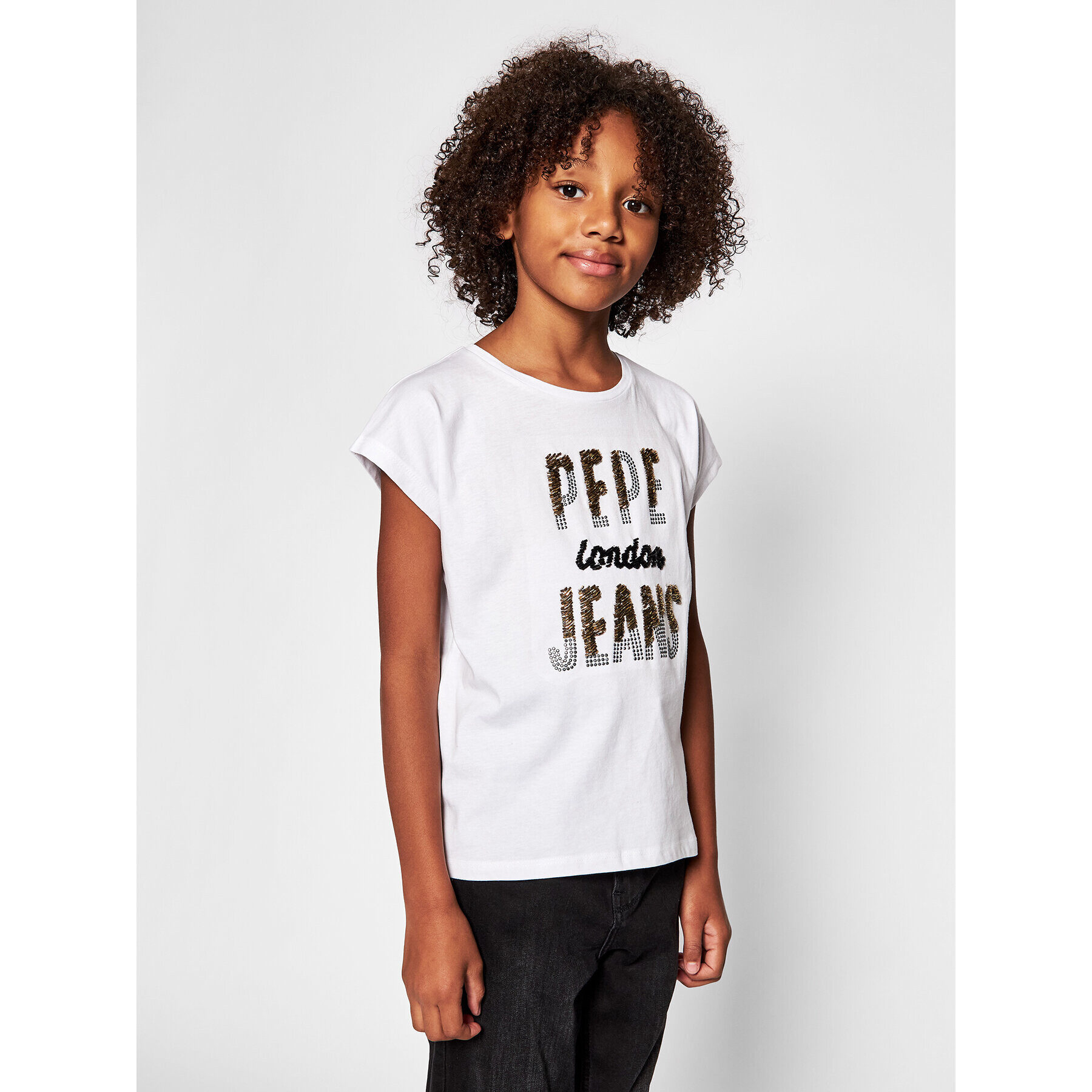 Pepe Jeans Блуза Blond PG502679 Бял Regular Fit - Pepit.bg