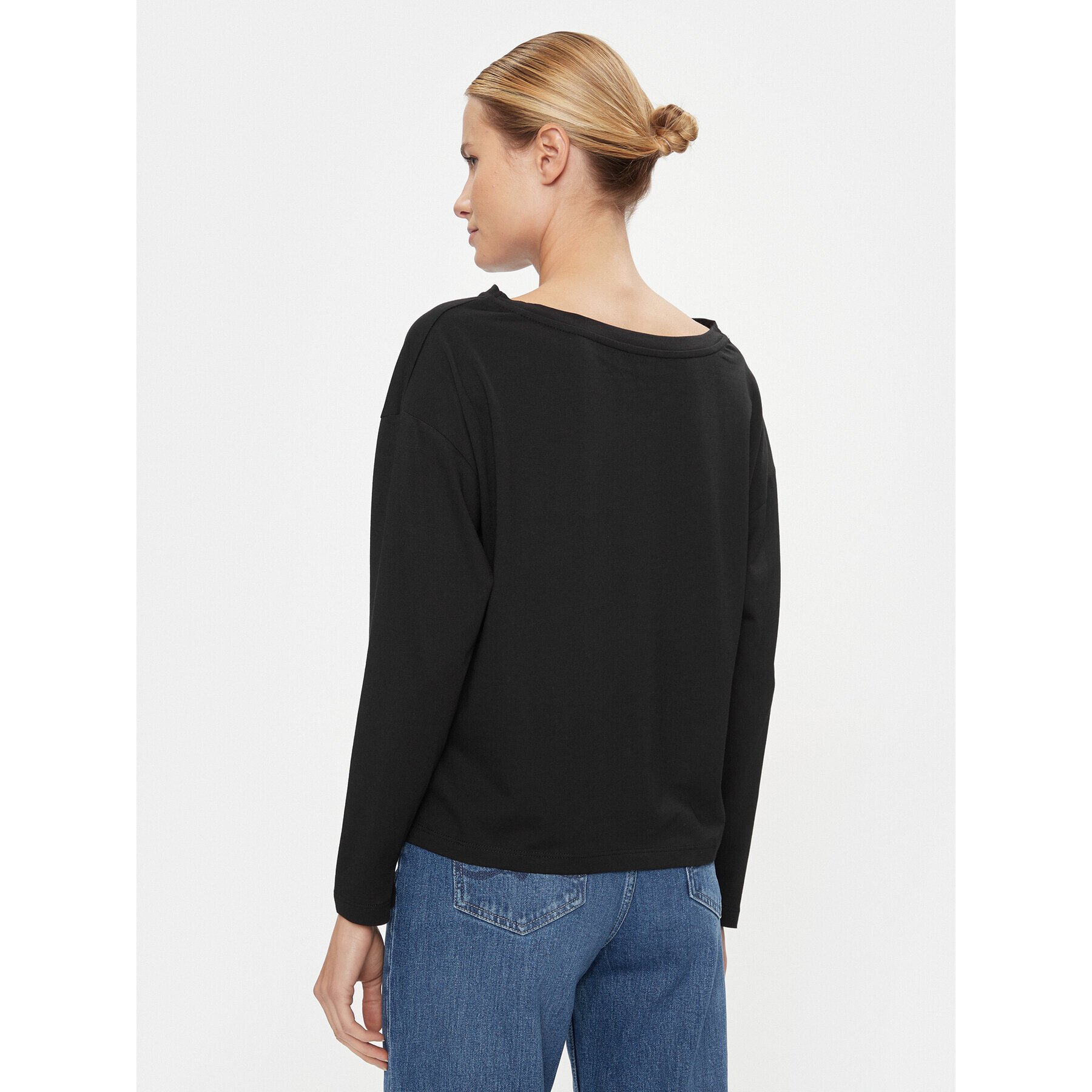 Pepe Jeans Блуза Hope PL505739 Черен Relaxed Fit - Pepit.bg