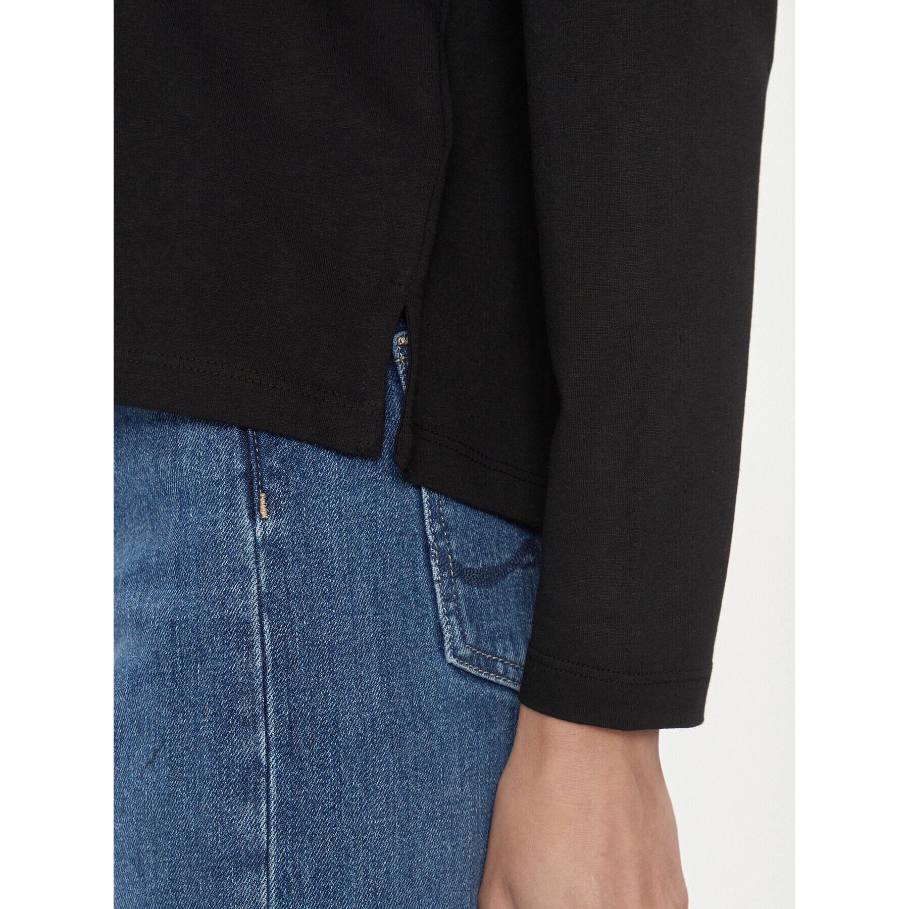 Pepe Jeans Блуза Hope PL505739 Черен Relaxed Fit - Pepit.bg