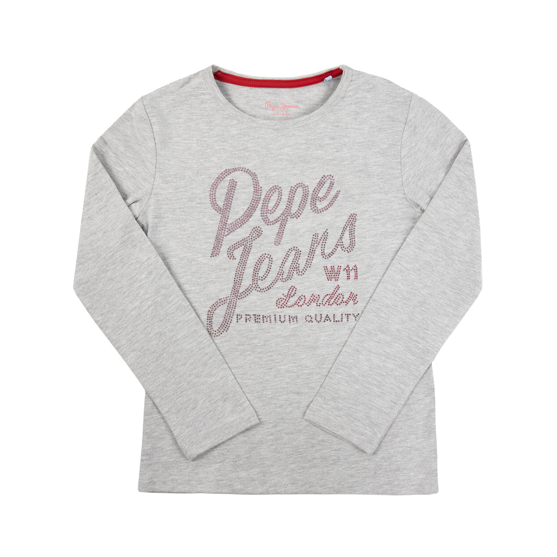 Pepe Jeans Блуза Madeline PG502283 Сив Regular Fit - Pepit.bg