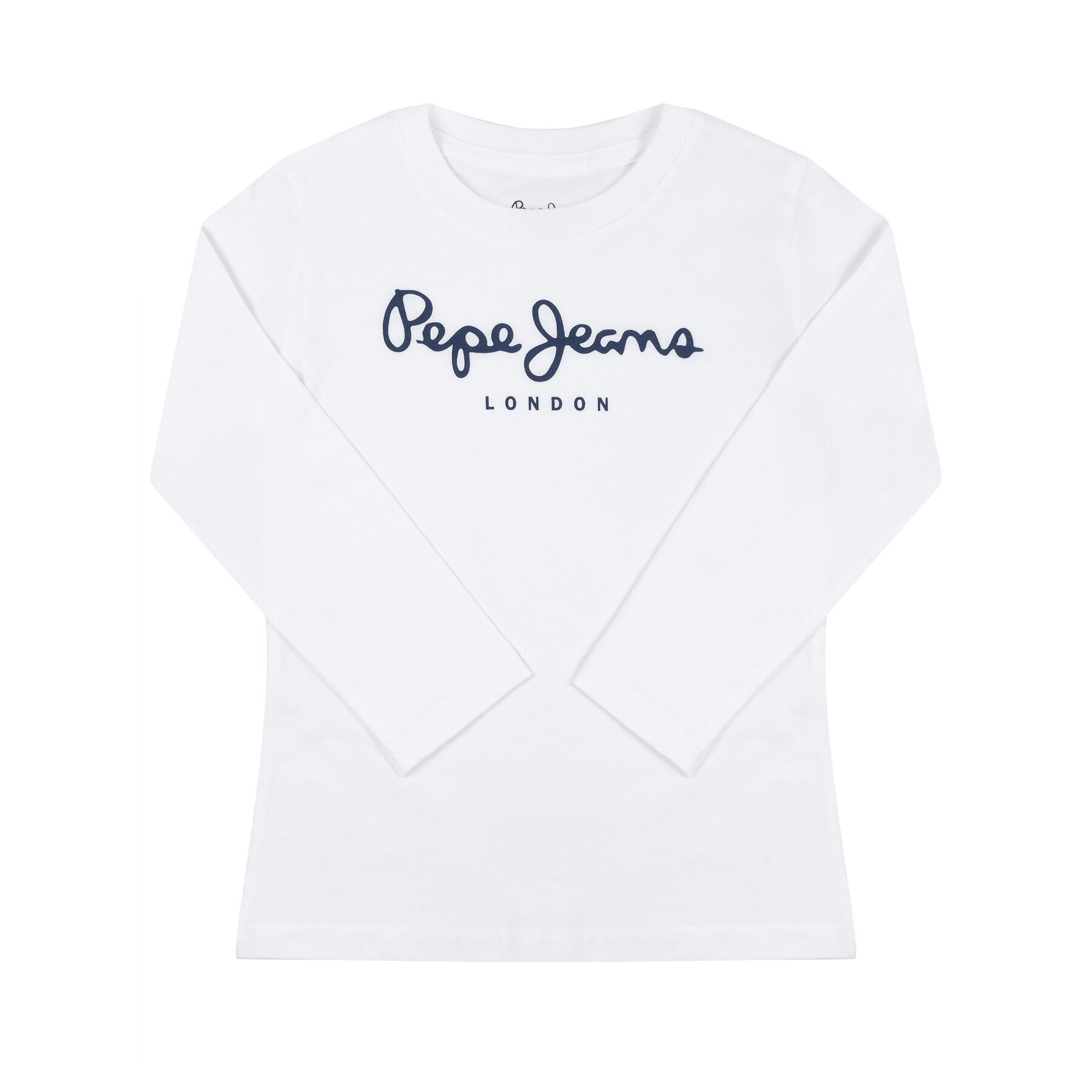 Pepe Jeans Блуза New Herman Jr PB501010 Бял Regular Fit - Pepit.bg