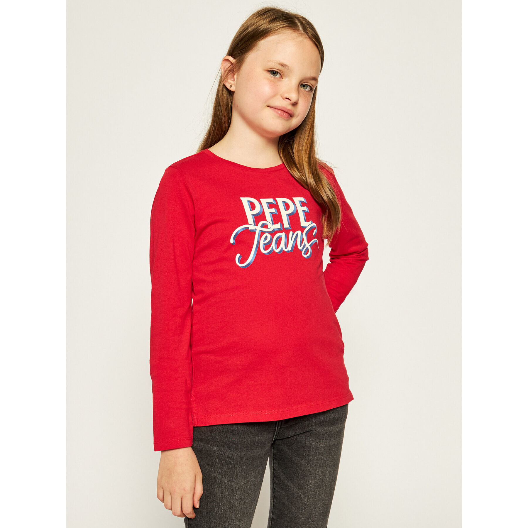 Pepe Jeans Блуза Serena PG502541 Червен Regular Fit - Pepit.bg