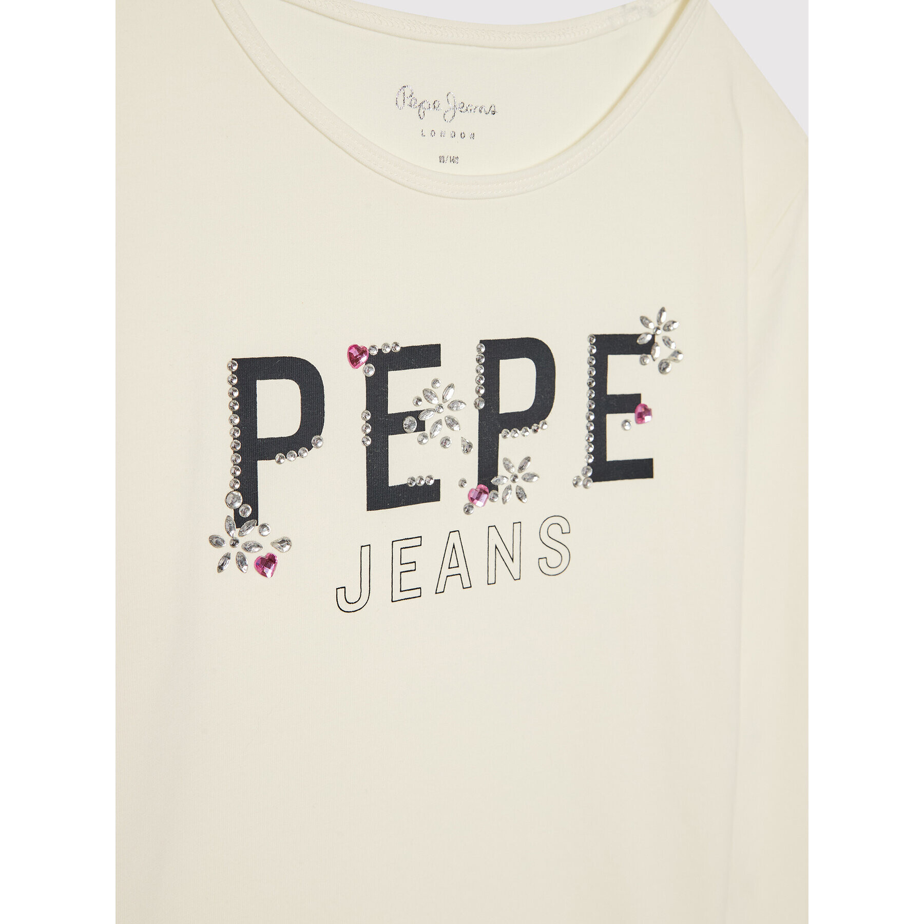 Pepe Jeans Блуза Tiffany PG502799 Бял Regular Fit - Pepit.bg