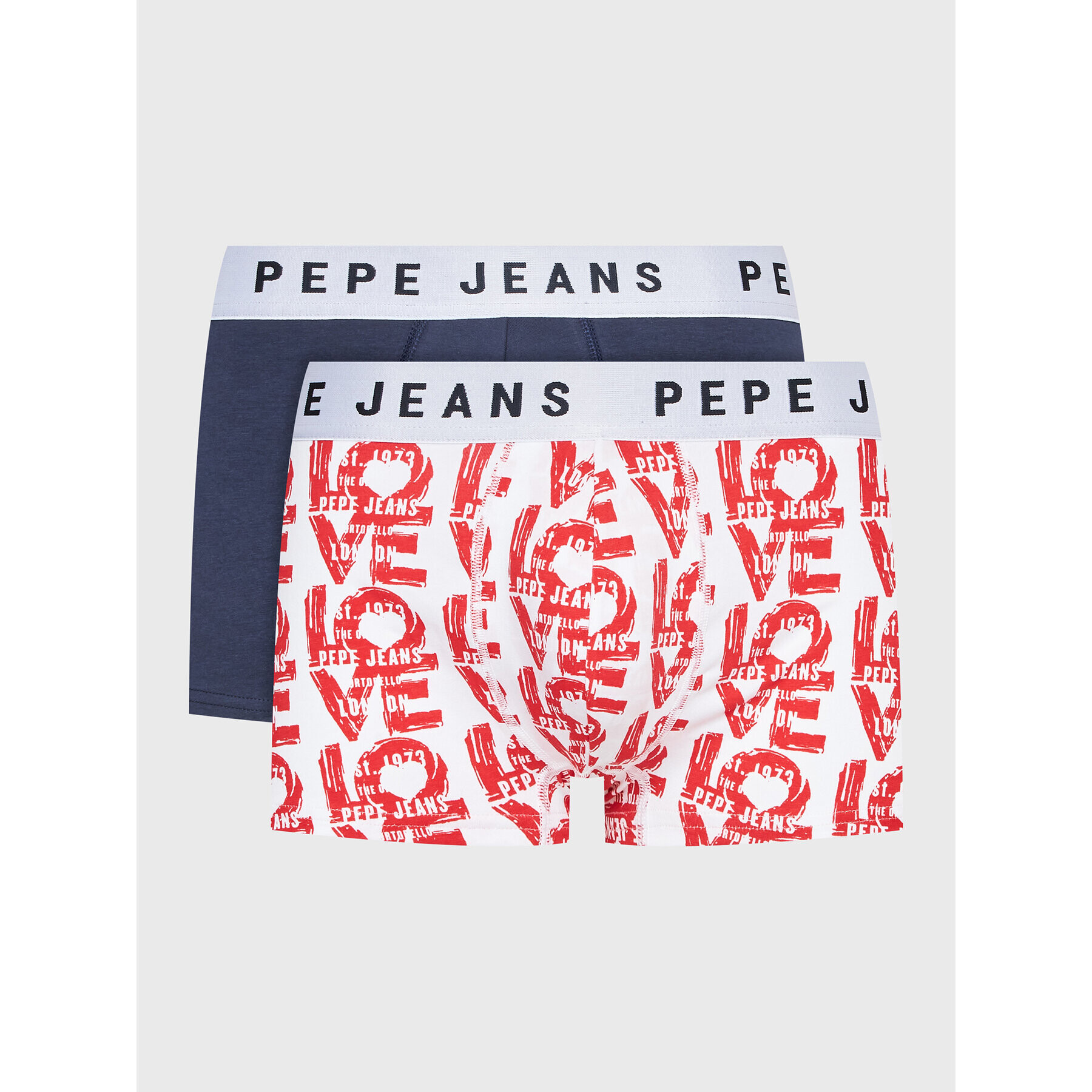 Pepe Jeans Боксерки Love Print Tk 2P PMU10967 Цветен - Pepit.bg