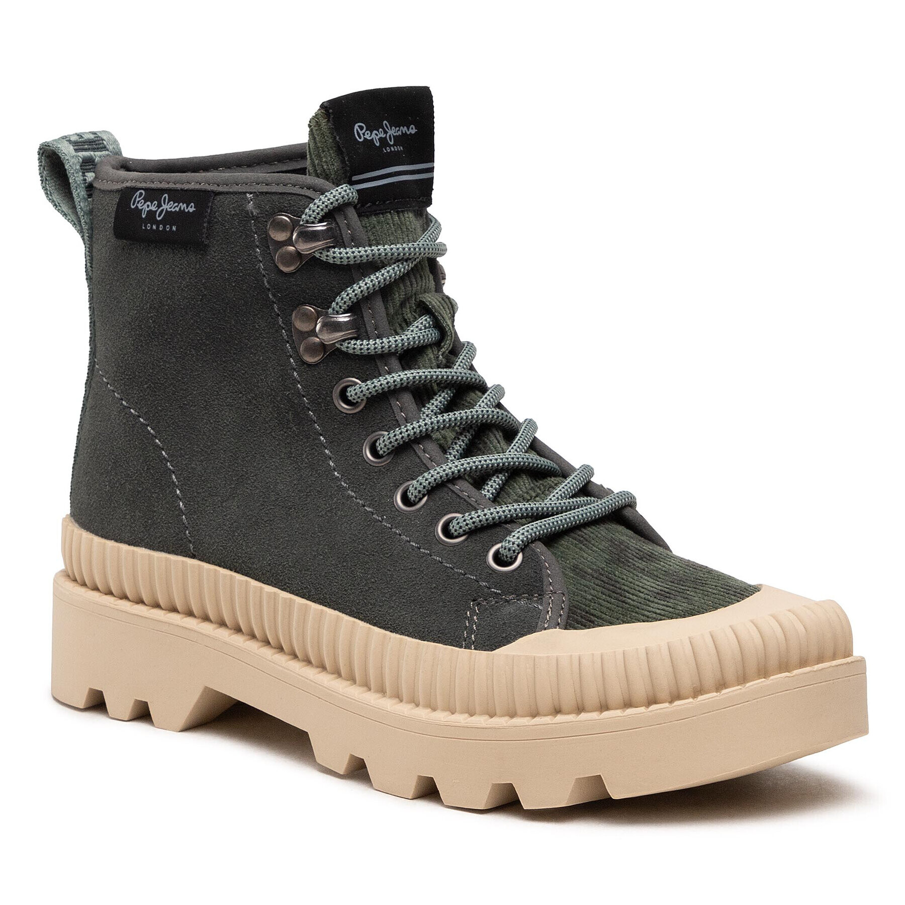Pepe Jeans Боти Ascot Desert PLS50429 Зелен - Pepit.bg